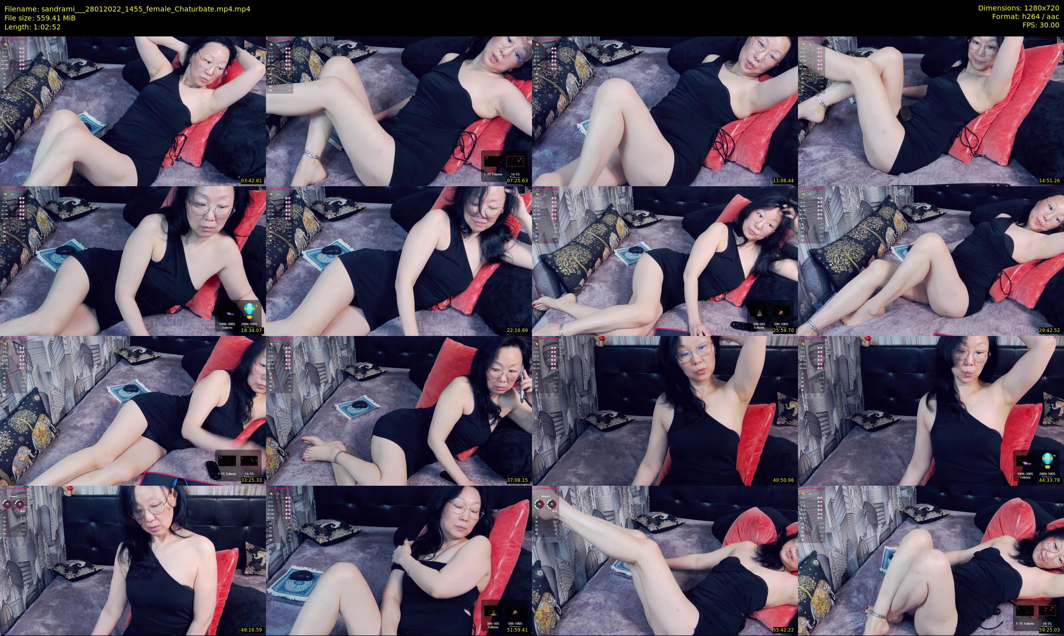 sandrami__ — 63 minute Chaturbate female cam show recording, 720p, Jan 28, 2022