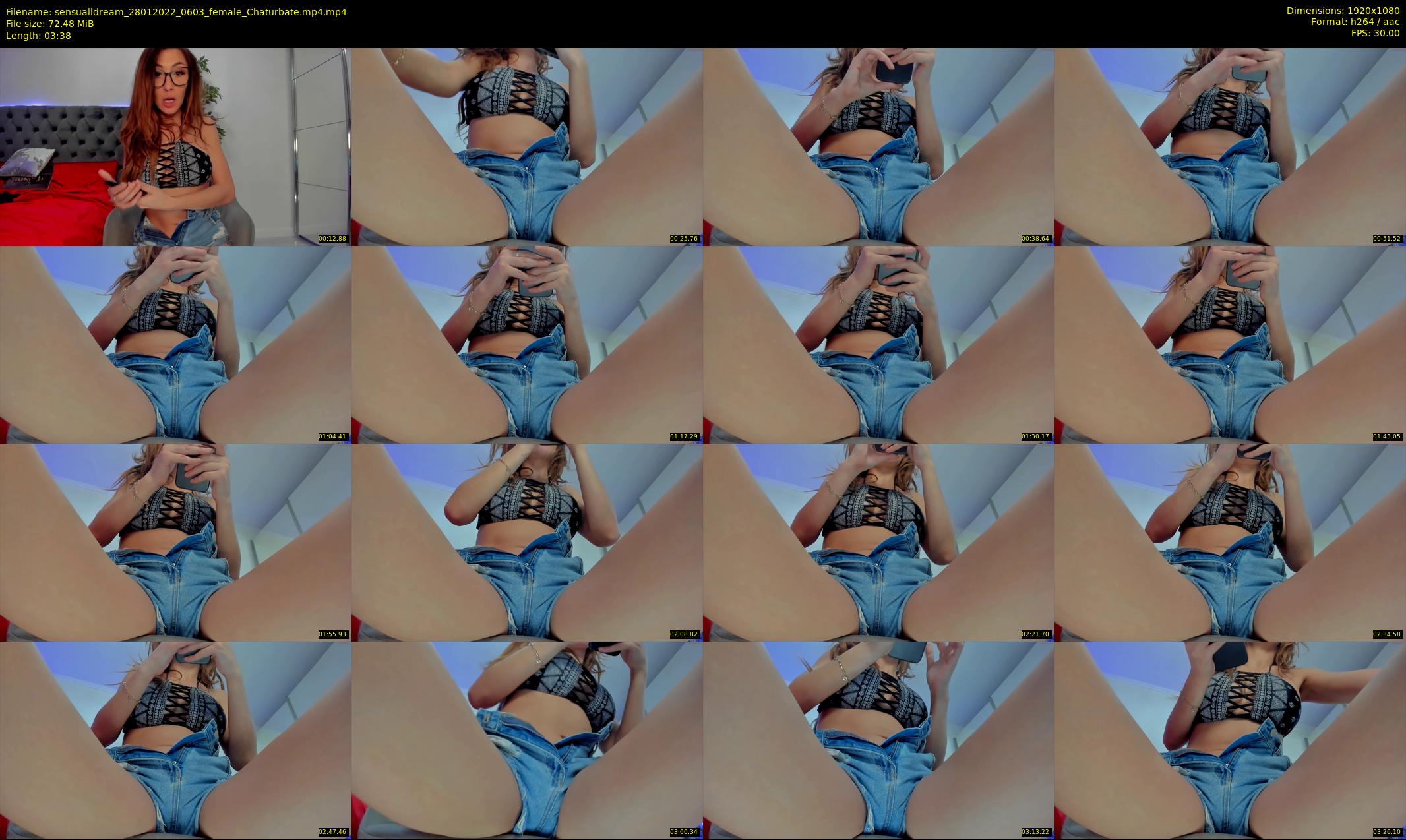sensualldream — 4 minute Chaturbate female cam show recording, 1080p, Jan 28, 2022