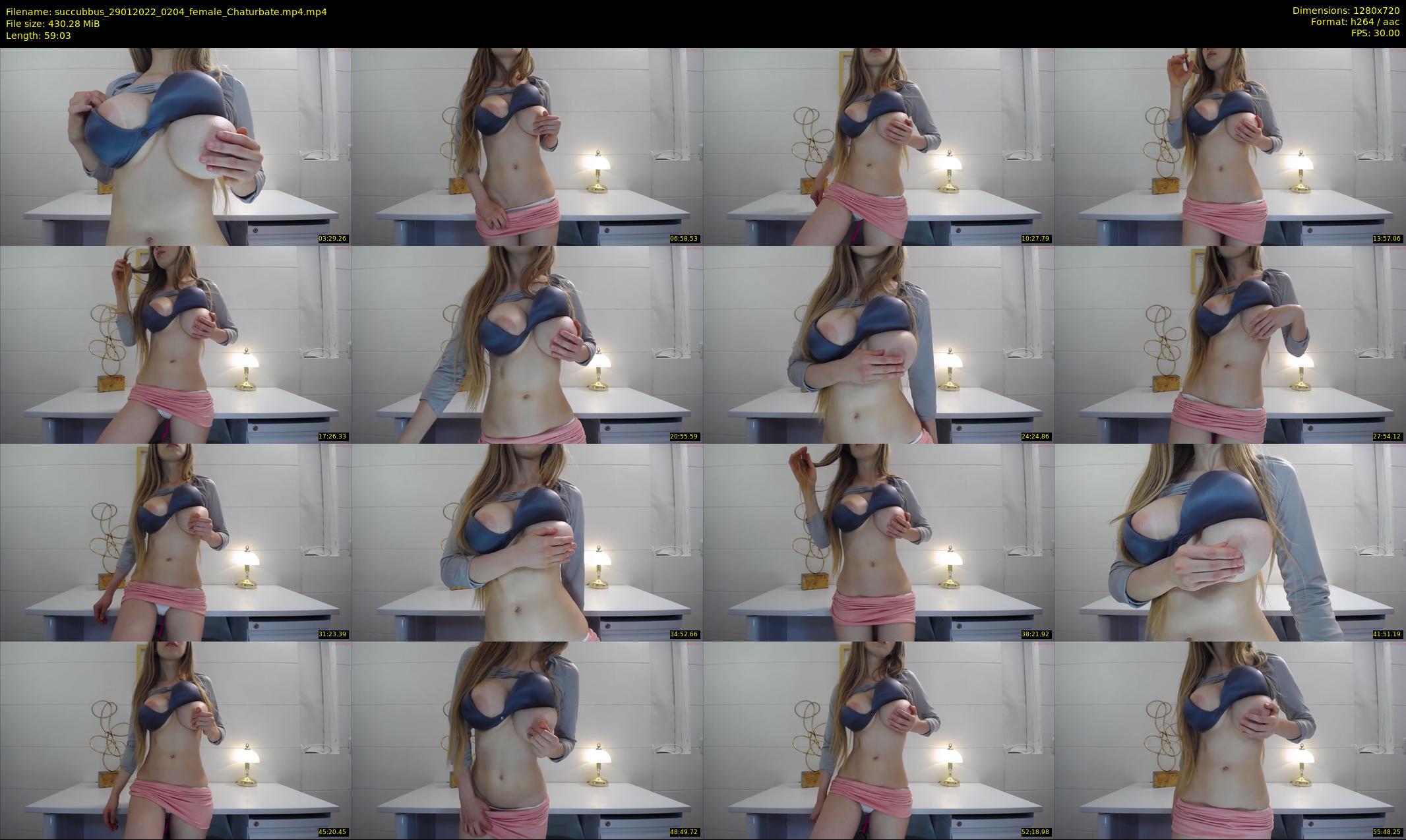 succubbus — 60 minute Chaturbate female cam show recording, 720p, Jan 29, 2022