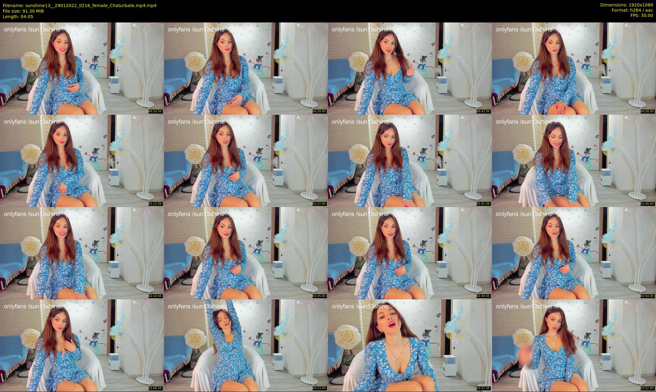 sunshine13_ — 5 minute Chaturbate female cam show recording, 1080p, Jan 29, 2022