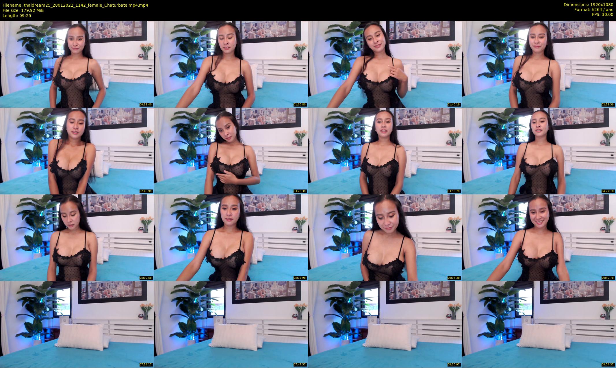 thaidream25 — 10 minute Chaturbate female cam show recording, 1080p, Jan 28, 2022