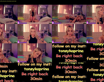 tonsykaprina — 70 minute Chaturbate couple cam show recording, 1080p, Jan 28, 2022