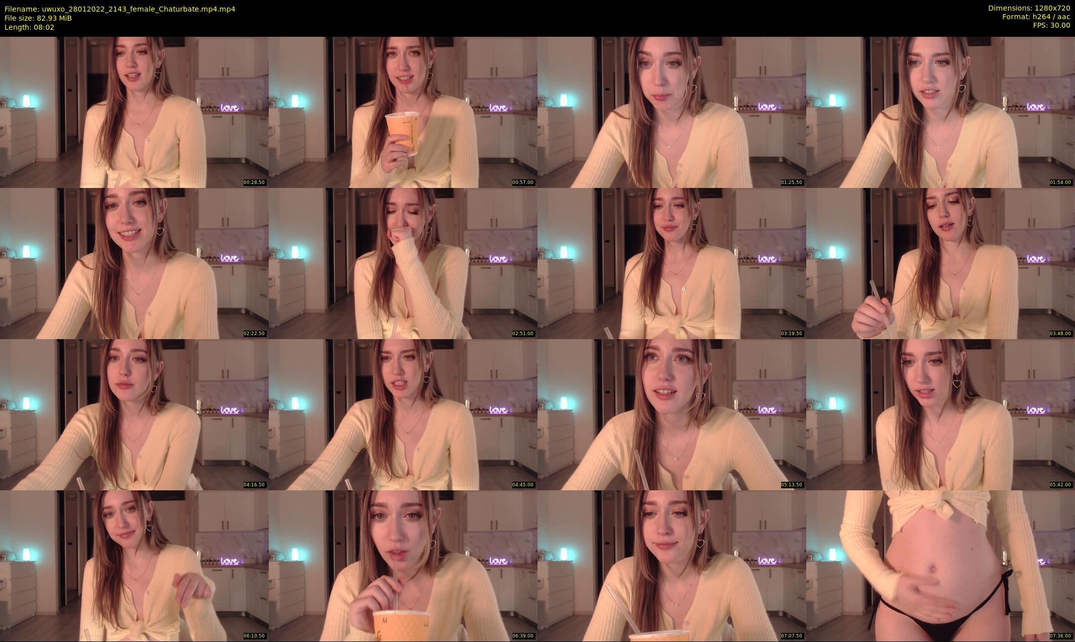 uwuxo — 9 minute Chaturbate female cam show recording, 720p, Jan 28, 2022