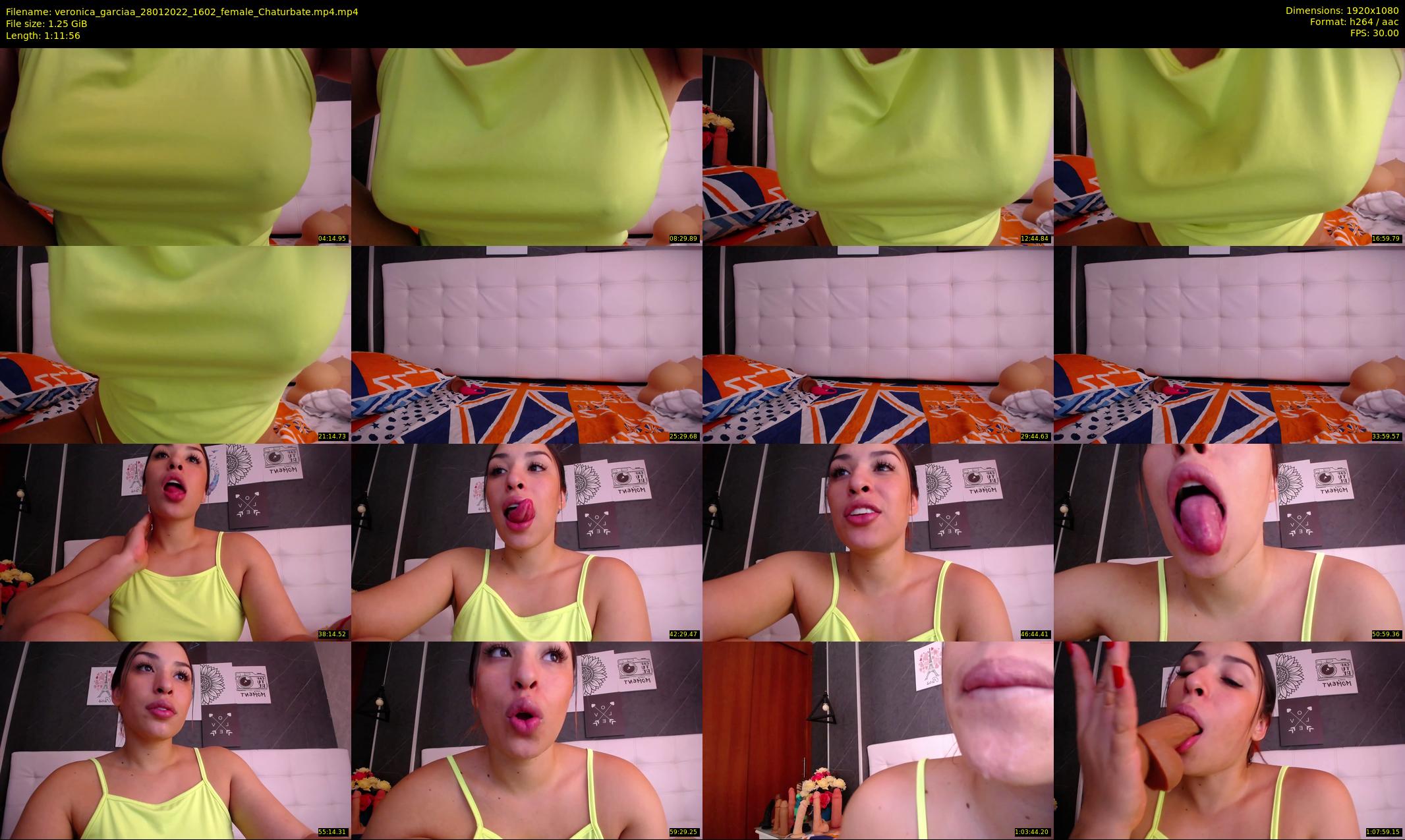 veronica_garciaa — 72 minute Chaturbate female cam show recording, 1080p, Jan 28, 2022