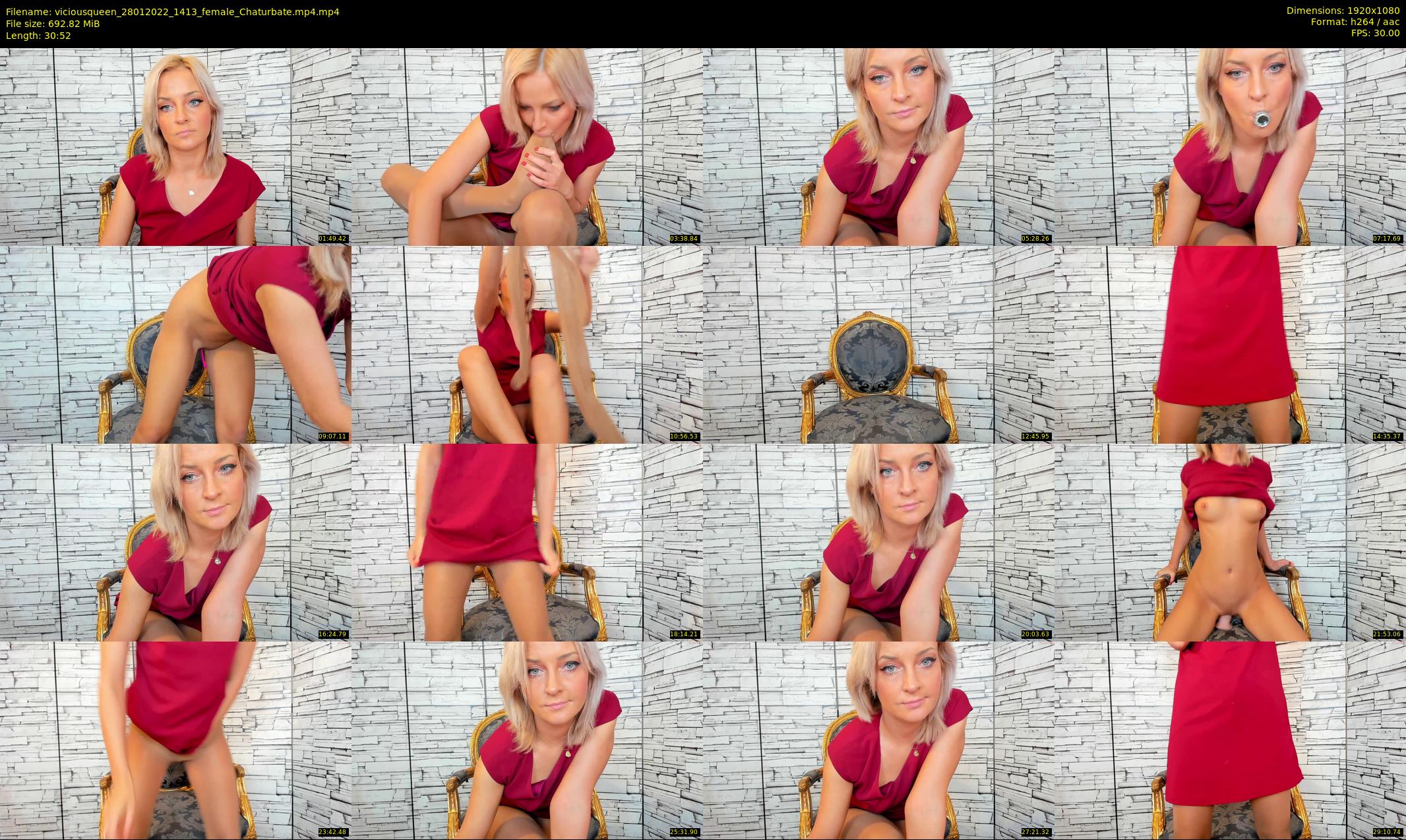 viciousqueen — 31 minute Chaturbate female cam show recording, 1080p, Jan 28, 2022