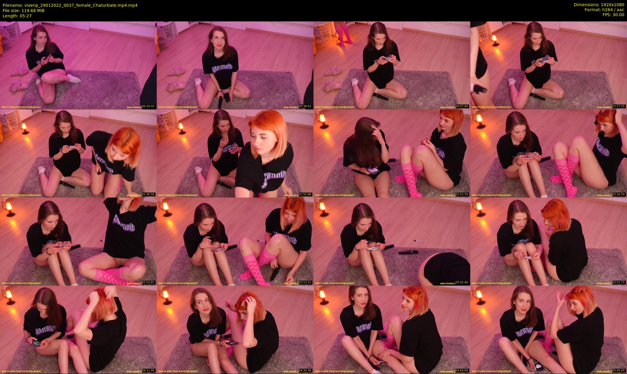 vixenp — 6 minute Chaturbate female cam show recording, 1080p, Jan 29, 2022