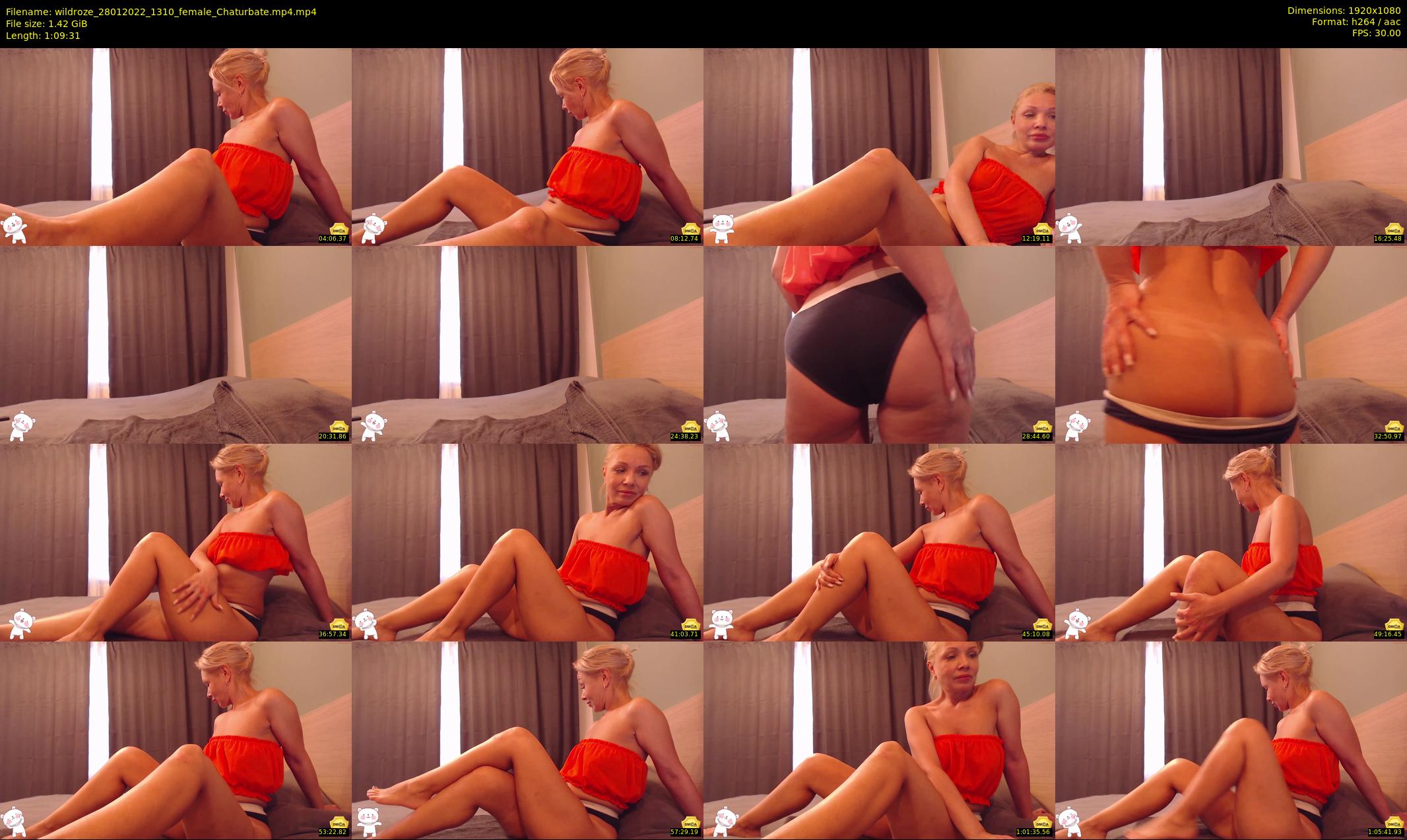 wildroze — 70 minute Chaturbate female cam show recording, 1080p, Jan 28, 2022