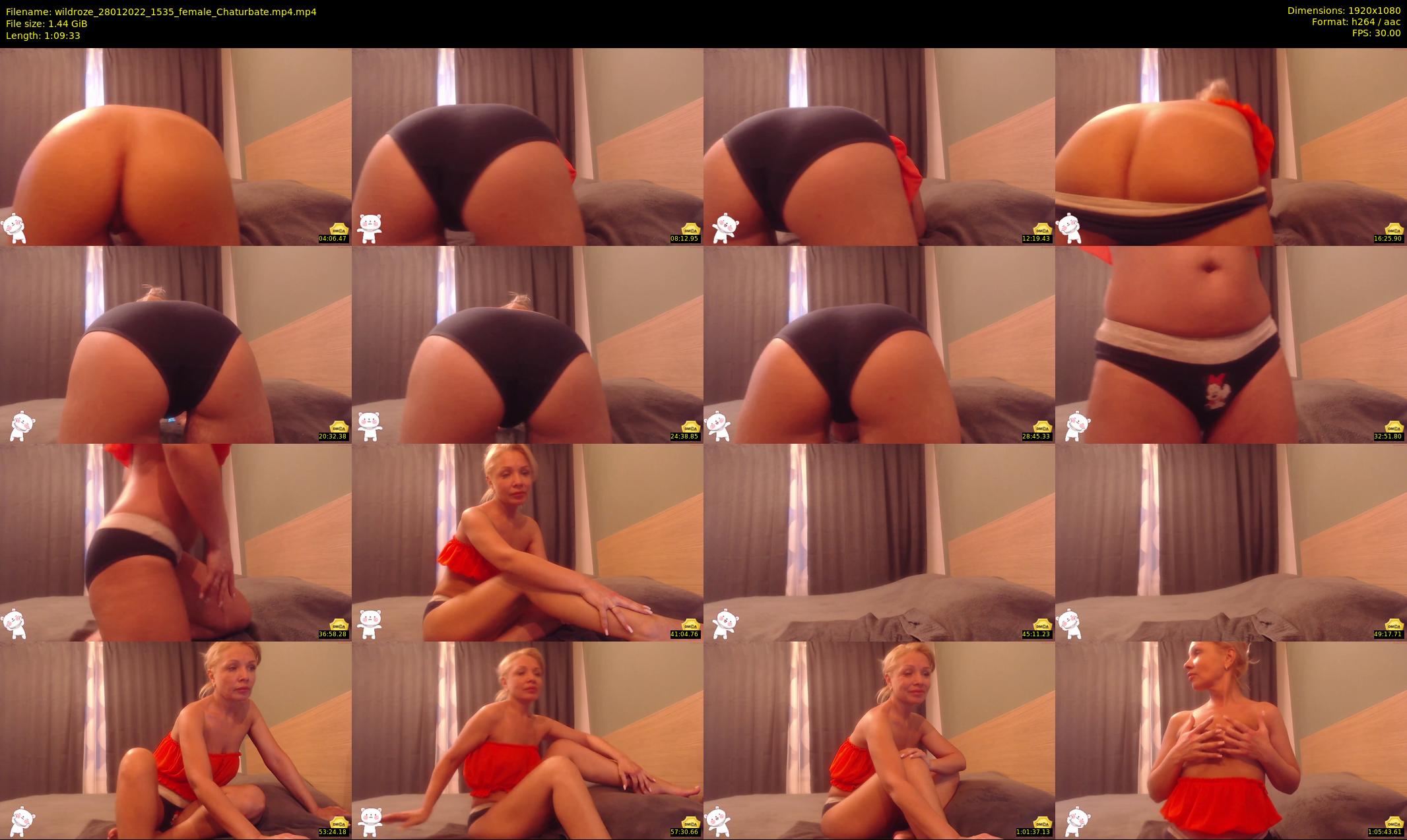 wildroze — 70 minute Chaturbate female cam show recording, 1080p, Jan 28, 2022