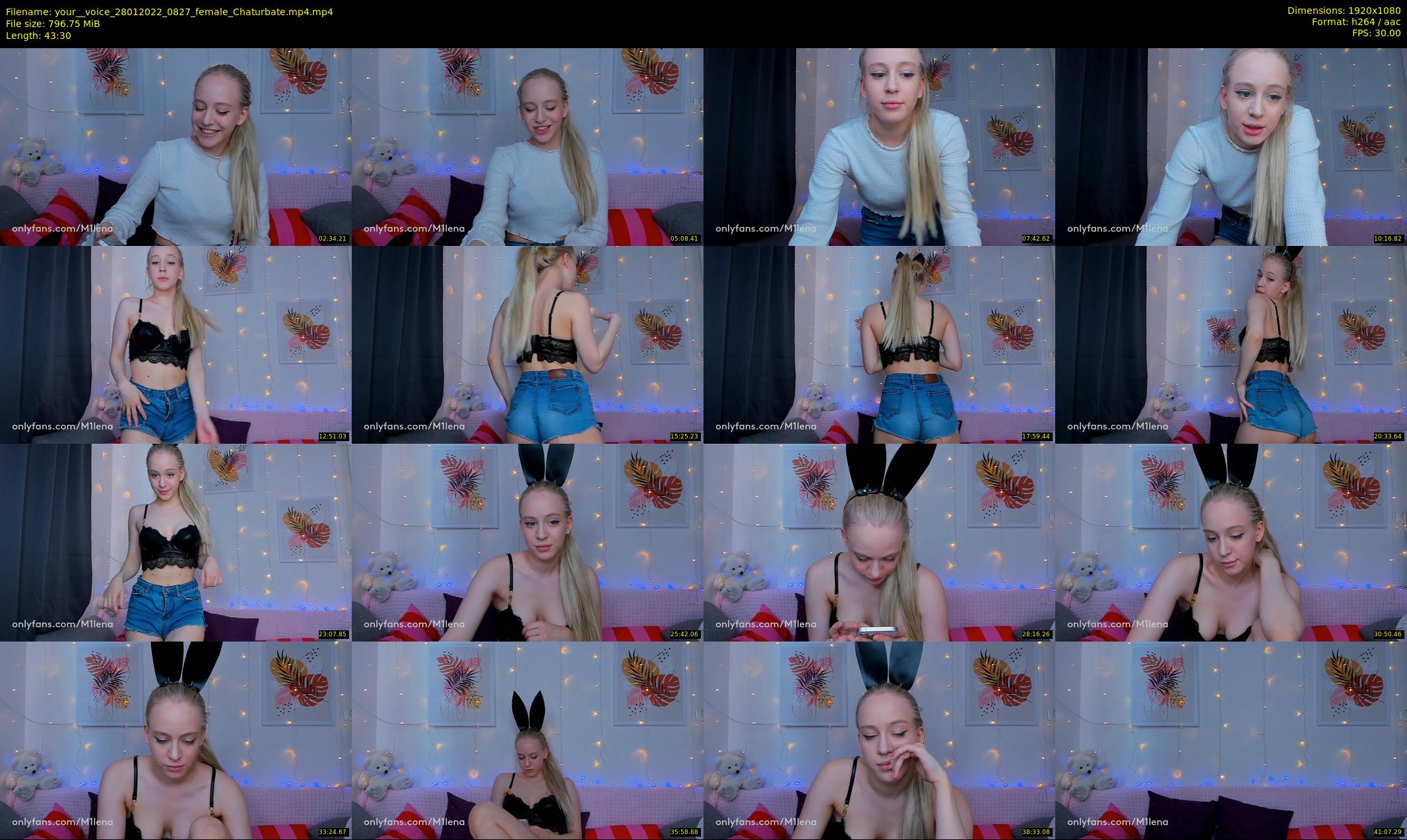 your__voice — 44 minute Chaturbate female cam show recording, 1080p, Jan 28, 2022