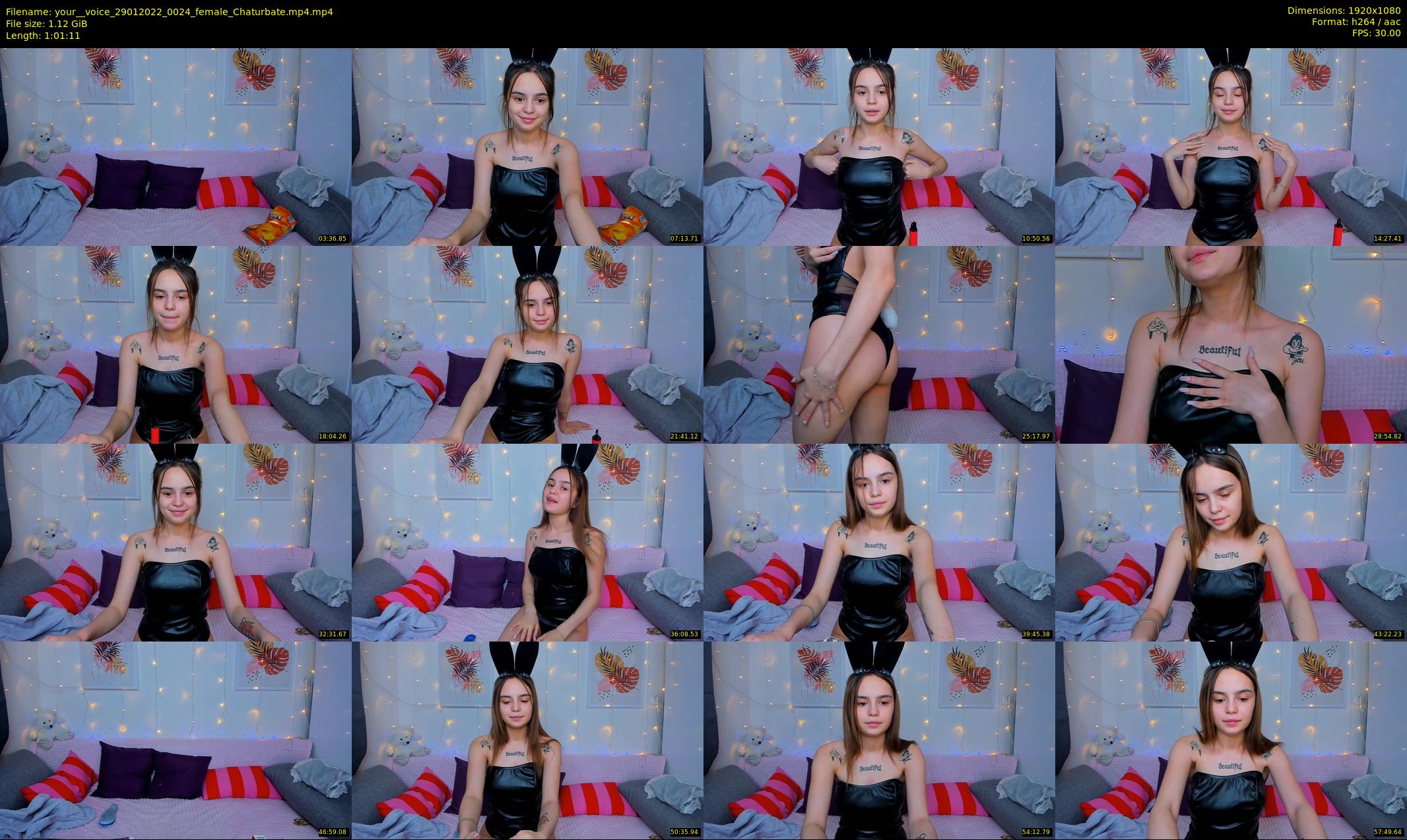 your__voice — 62 minute Chaturbate female cam show recording, 1080p, Jan 29, 2022