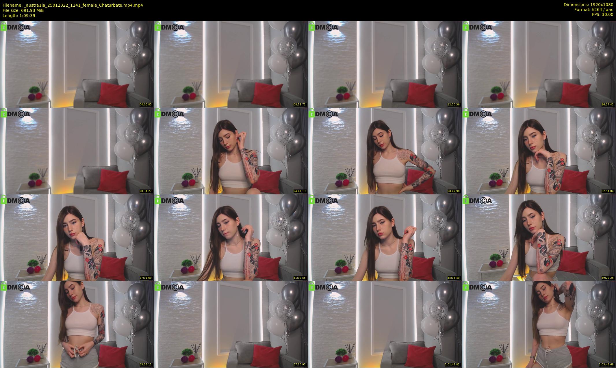 _austra1ia — 70 minute Chaturbate female cam show recording, 1080p, Jan 25, 2022