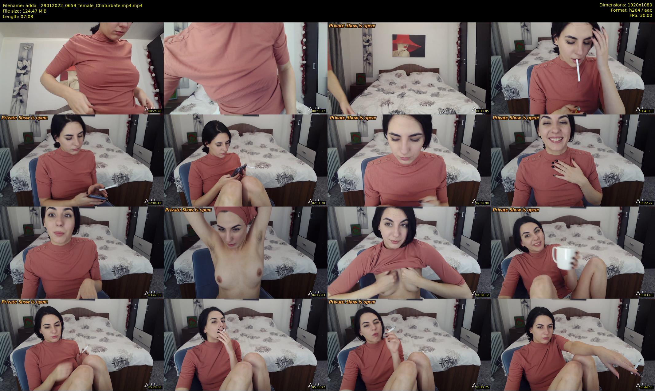 adda_ — 8 minute Chaturbate female cam show recording, 1080p, Jan 29, 2022