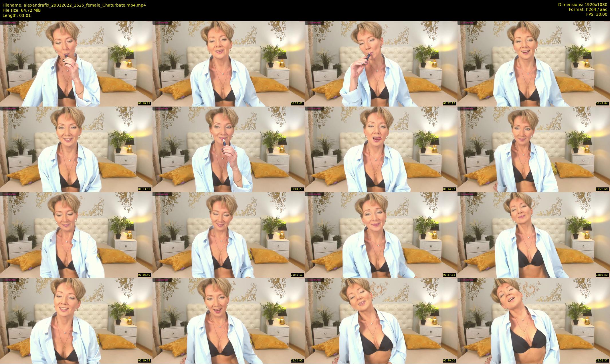 alexandrafix — 4 minute Chaturbate female cam show recording, 1080p, Jan 29, 2022