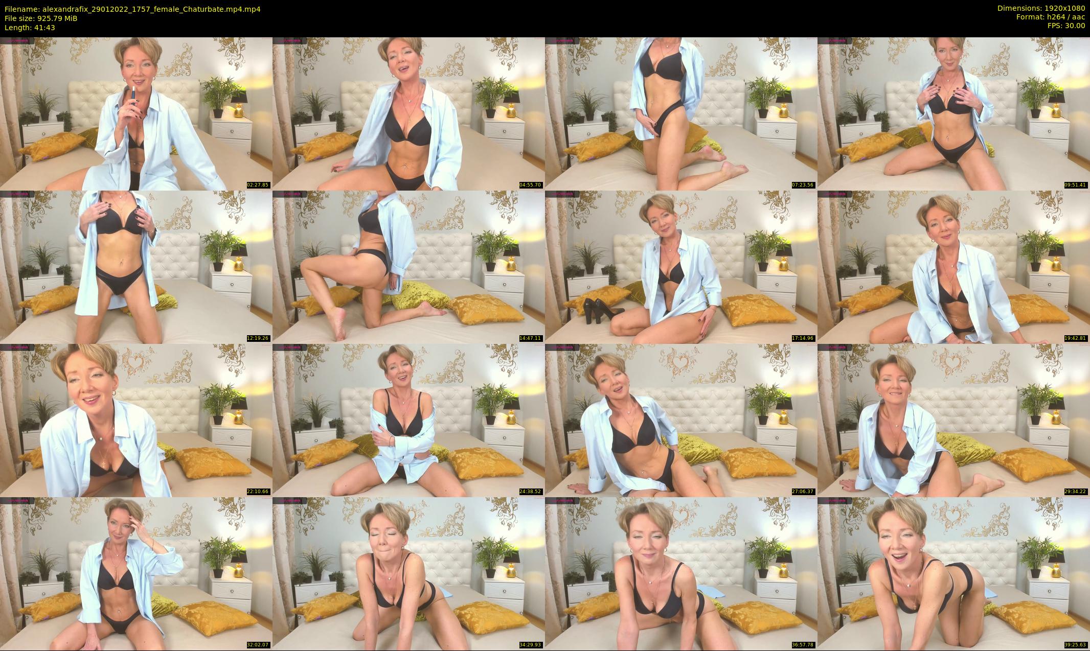 alexandrafix — 42 minute Chaturbate female cam show recording, 1080p, Jan 29, 2022