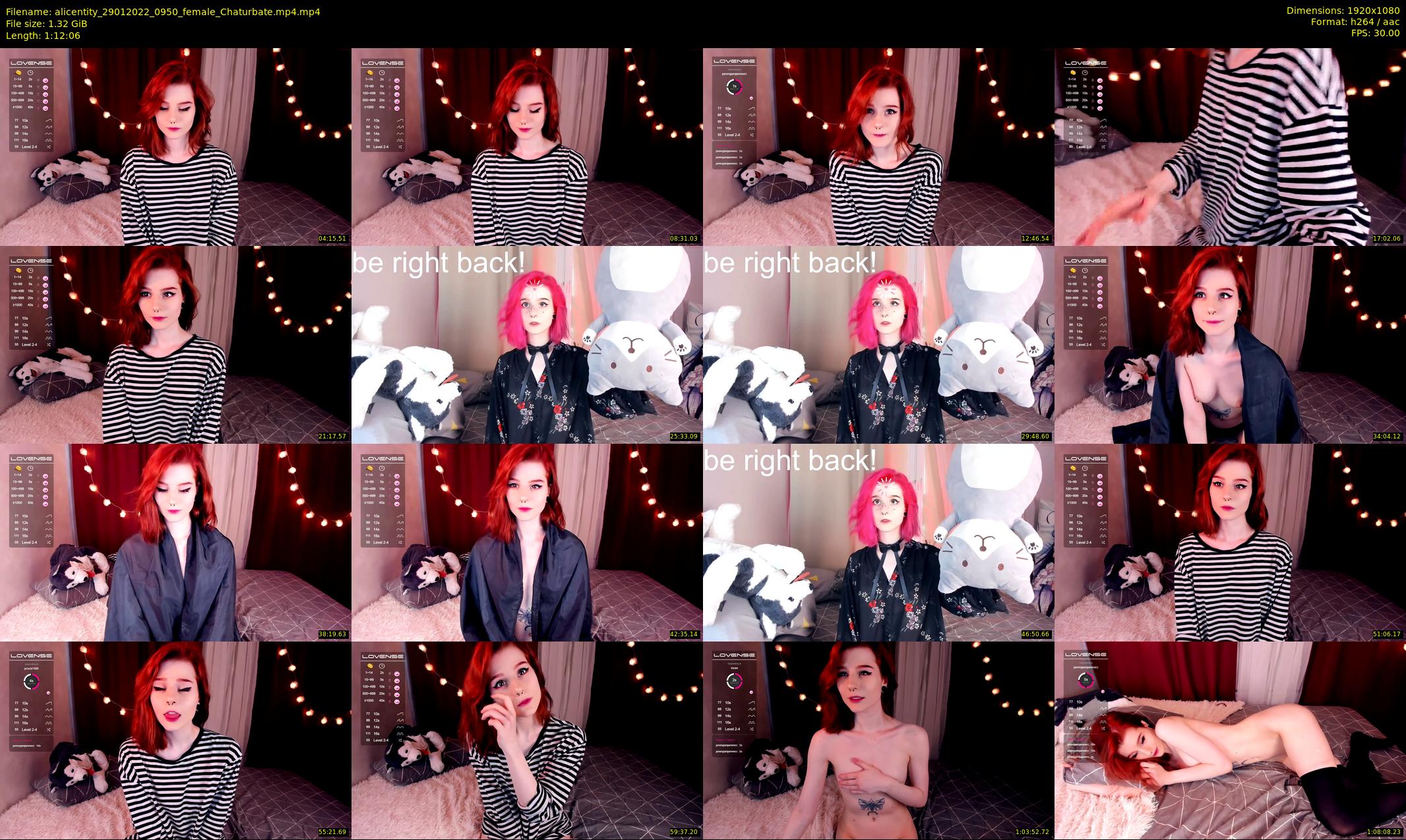 alicentity — 73 minute Chaturbate female cam show recording, 1080p, Jan 29, 2022