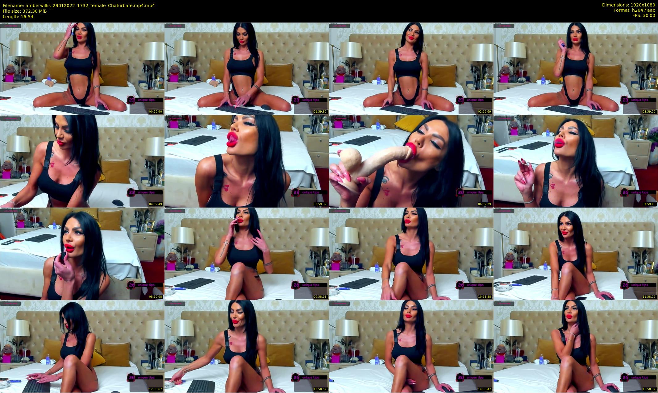 amberwillis — 17 minute Chaturbate female cam show recording, 1080p, Jan 29, 2022