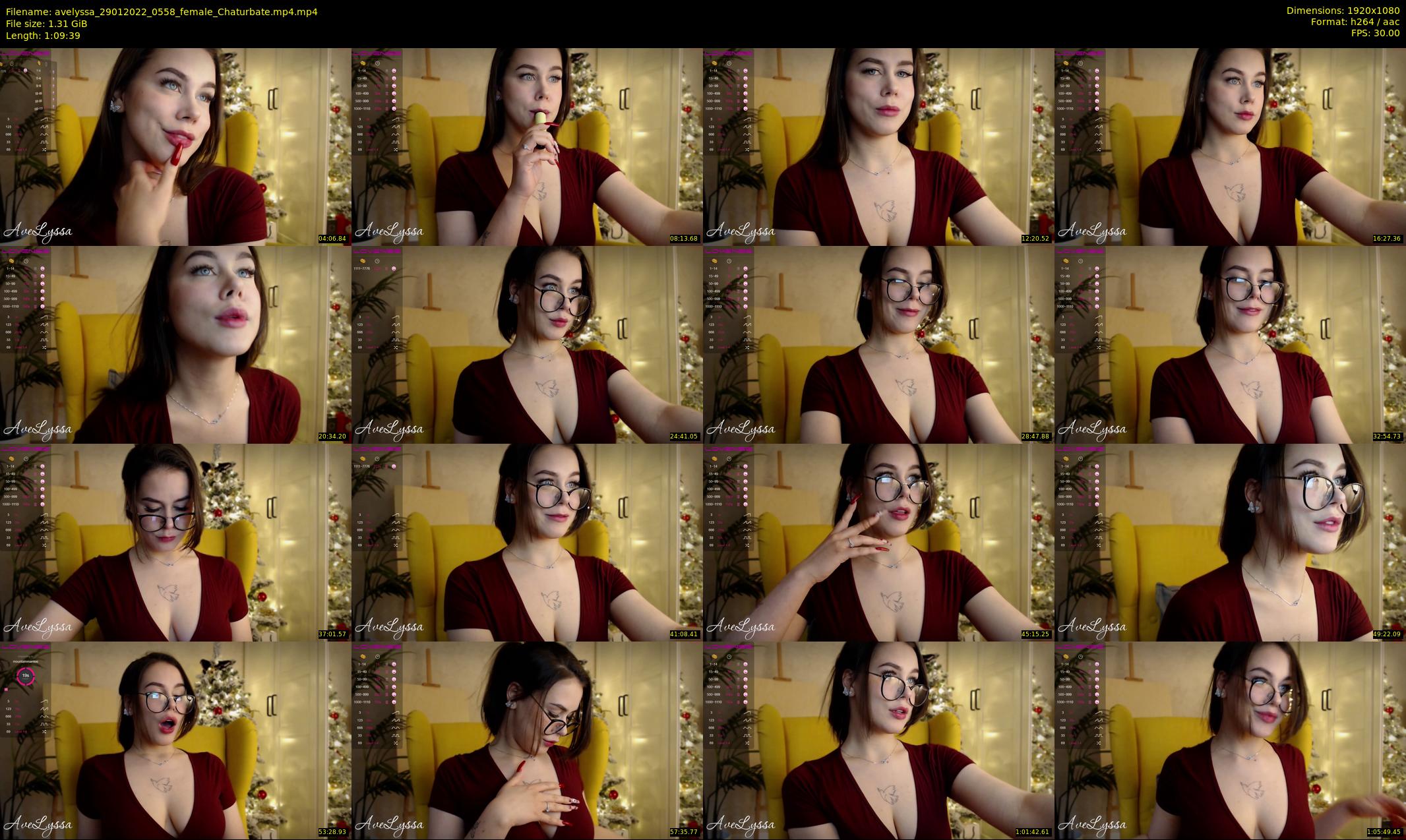 avelyssa — 70 minute Chaturbate female cam show recording, 1080p, Jan 29, 2022