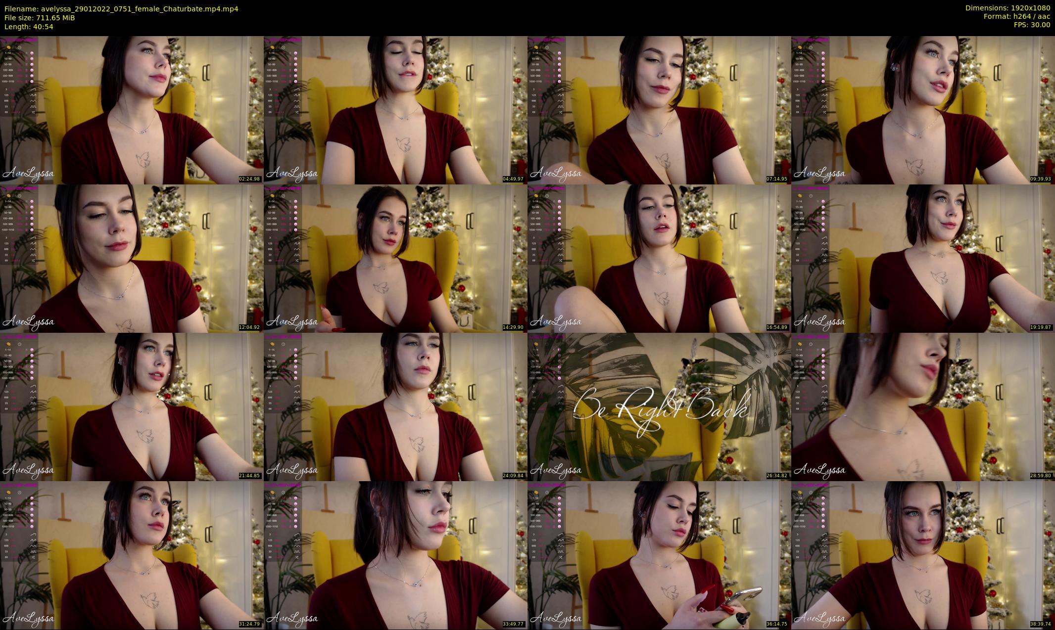 avelyssa — 41 minute Chaturbate female cam show recording, 1080p, Jan 29, 2022