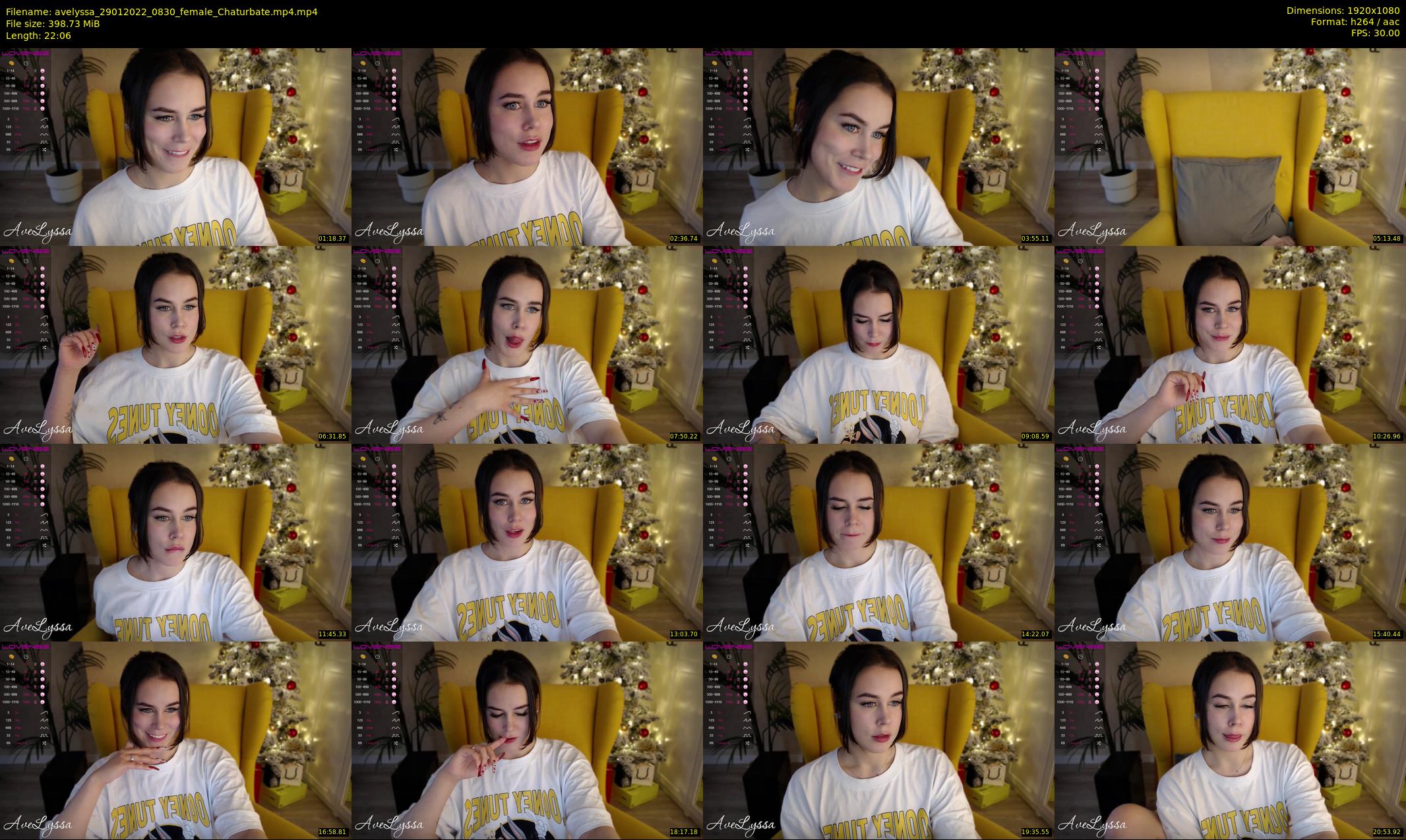 avelyssa — 23 minute Chaturbate female cam show recording, 1080p, Jan 29, 2022