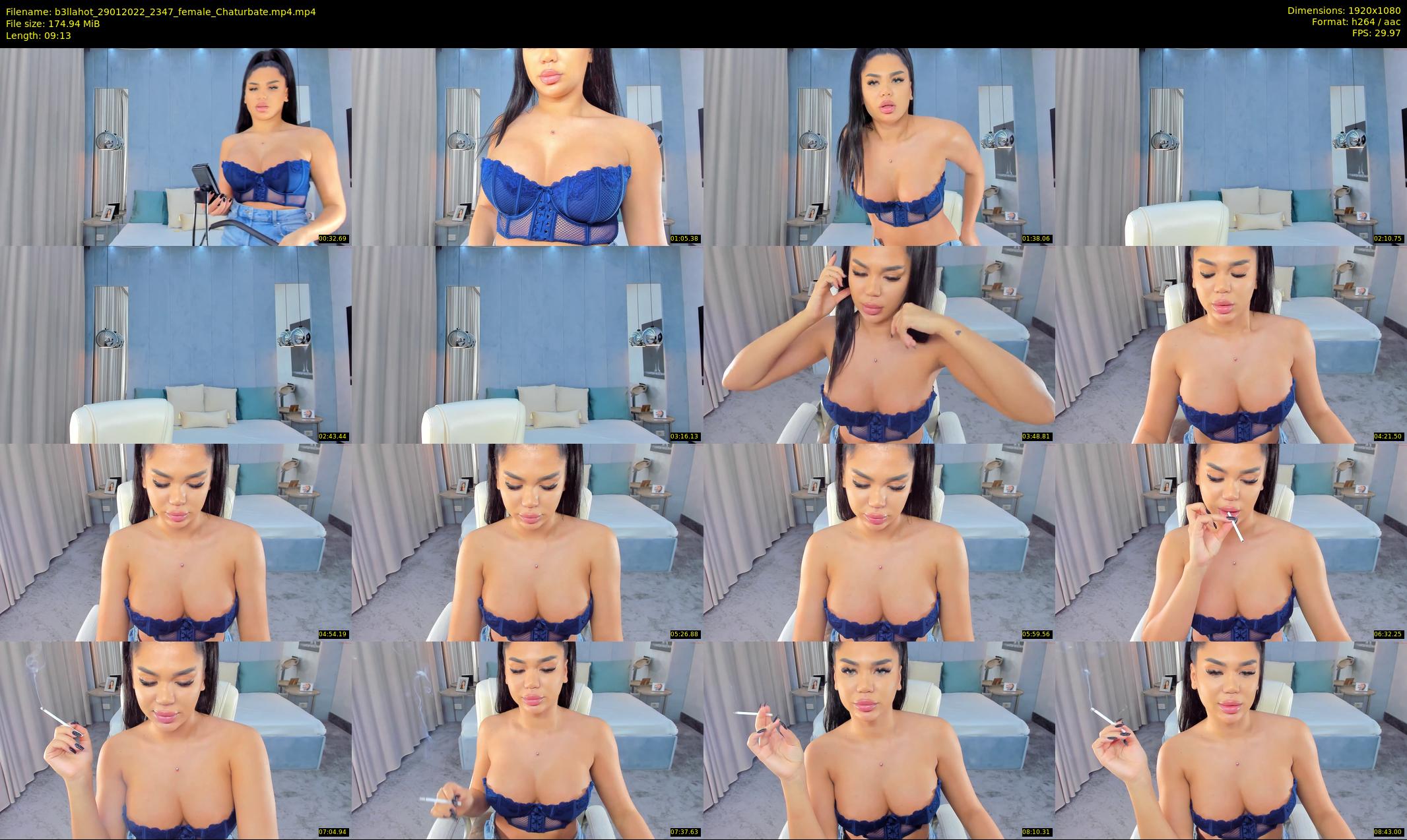 b3llahot — 10 minute Chaturbate female cam show recording, 1080p, Jan 29, 2022