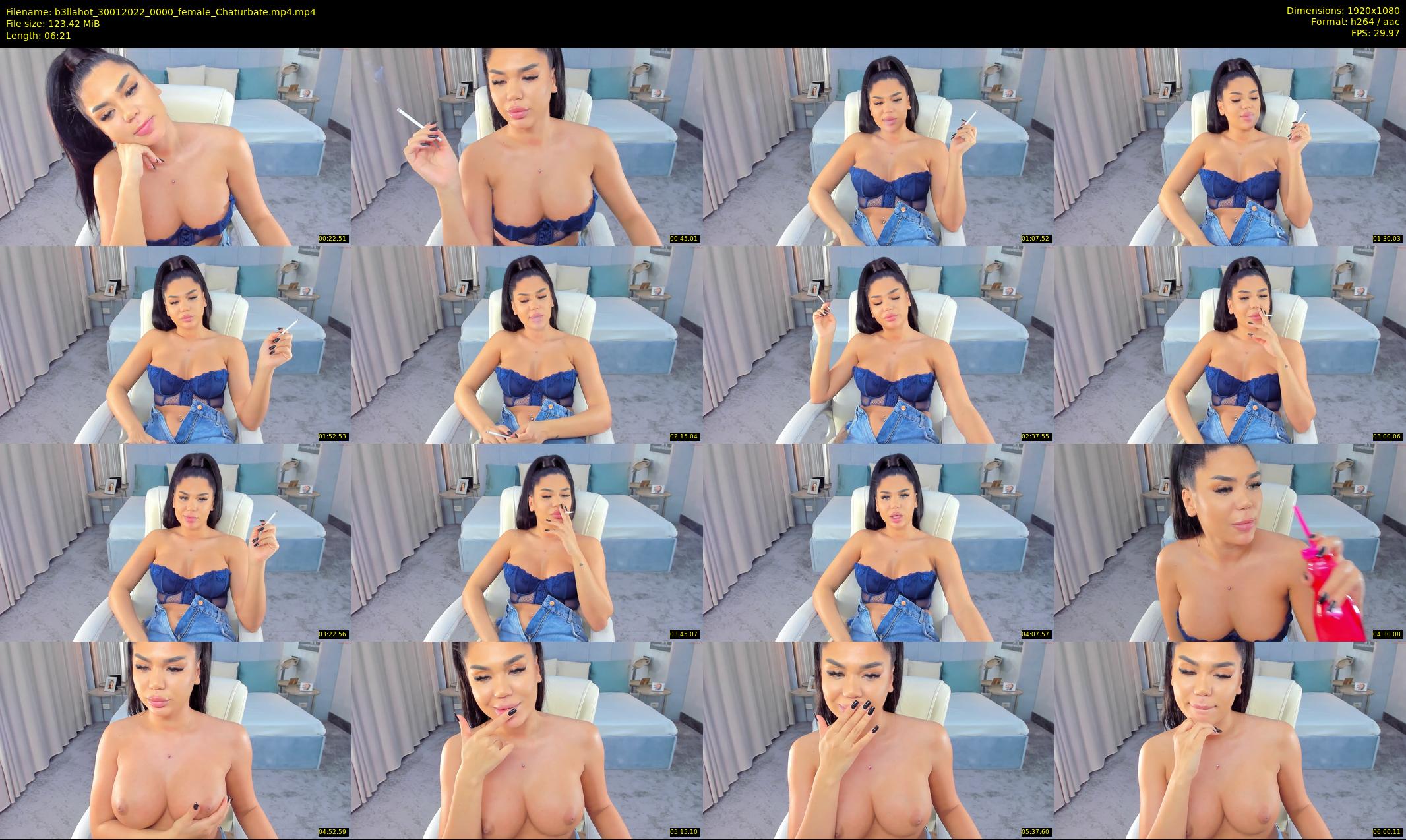 b3llahot — 7 minute Chaturbate female cam show recording, 1080p, Jan 30, 2022