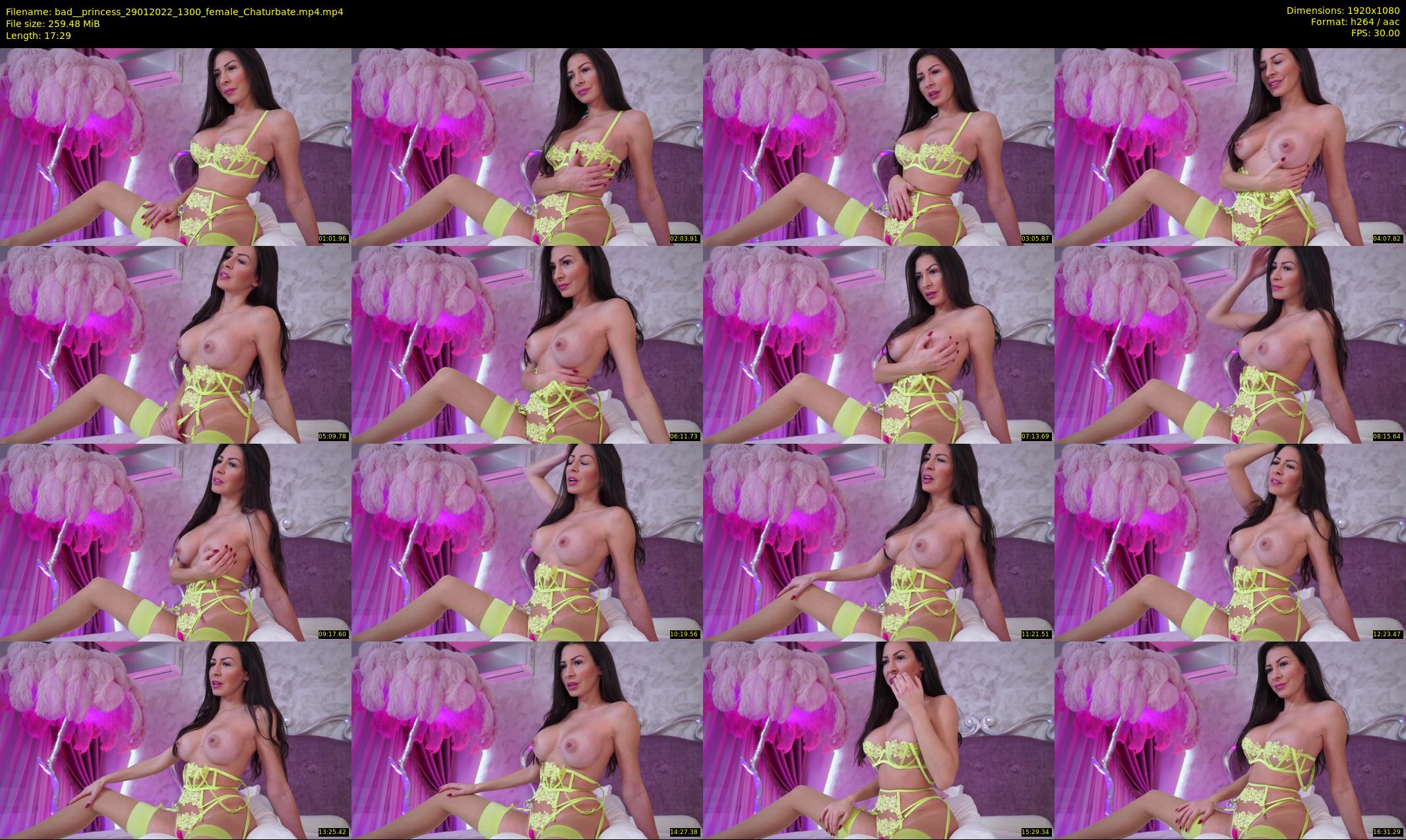 bad__princess — 18 minute Chaturbate female cam show recording, 1080p, Jan 29, 2022
