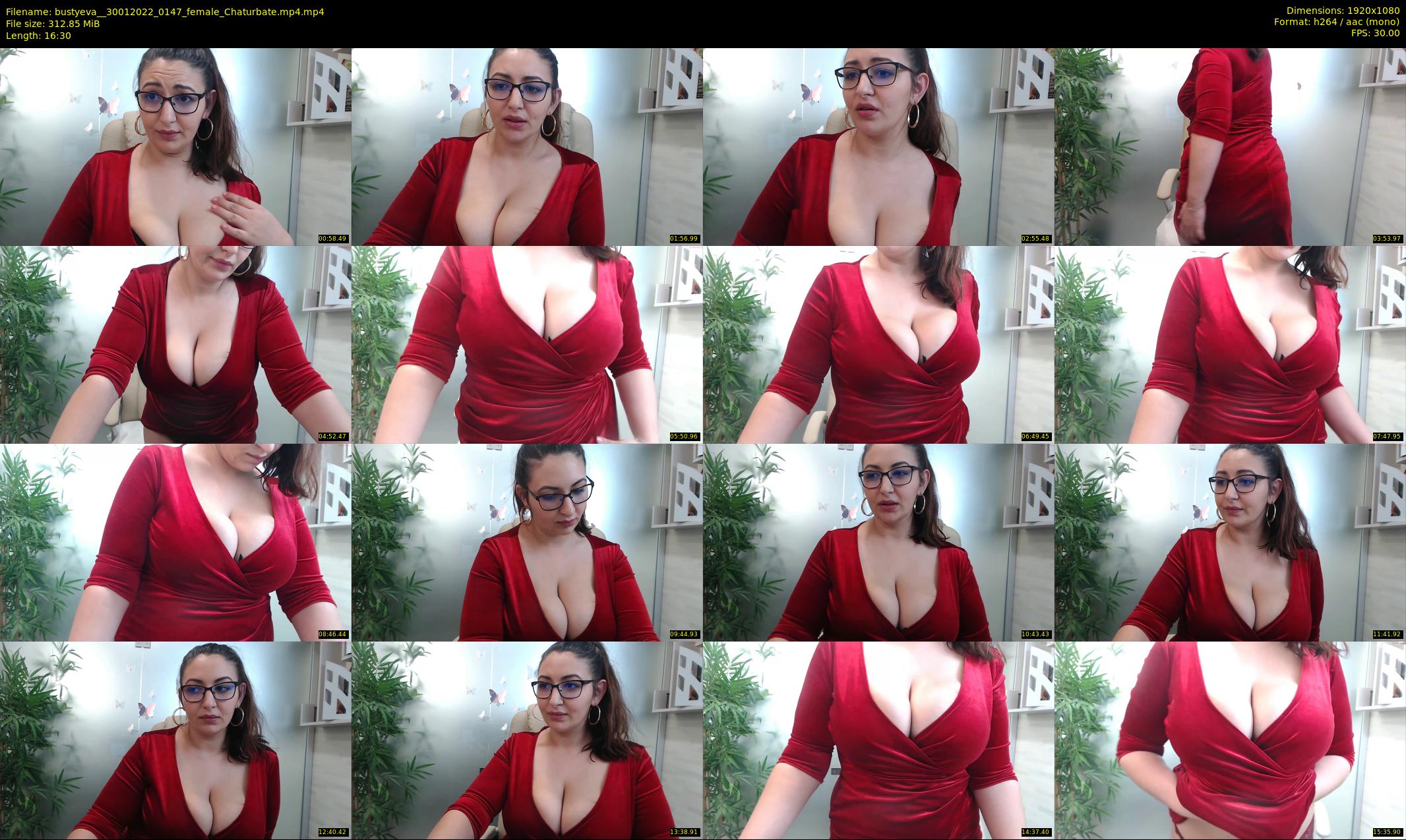 bustyeva_ — 17 minute Chaturbate female cam show recording, 1080p, Jan 30, 2022