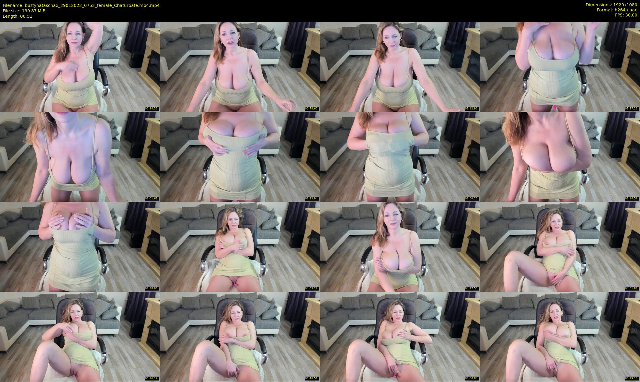 bustynataschax — 7 minute Chaturbate female cam show recording, 1080p, Jan 29, 2022