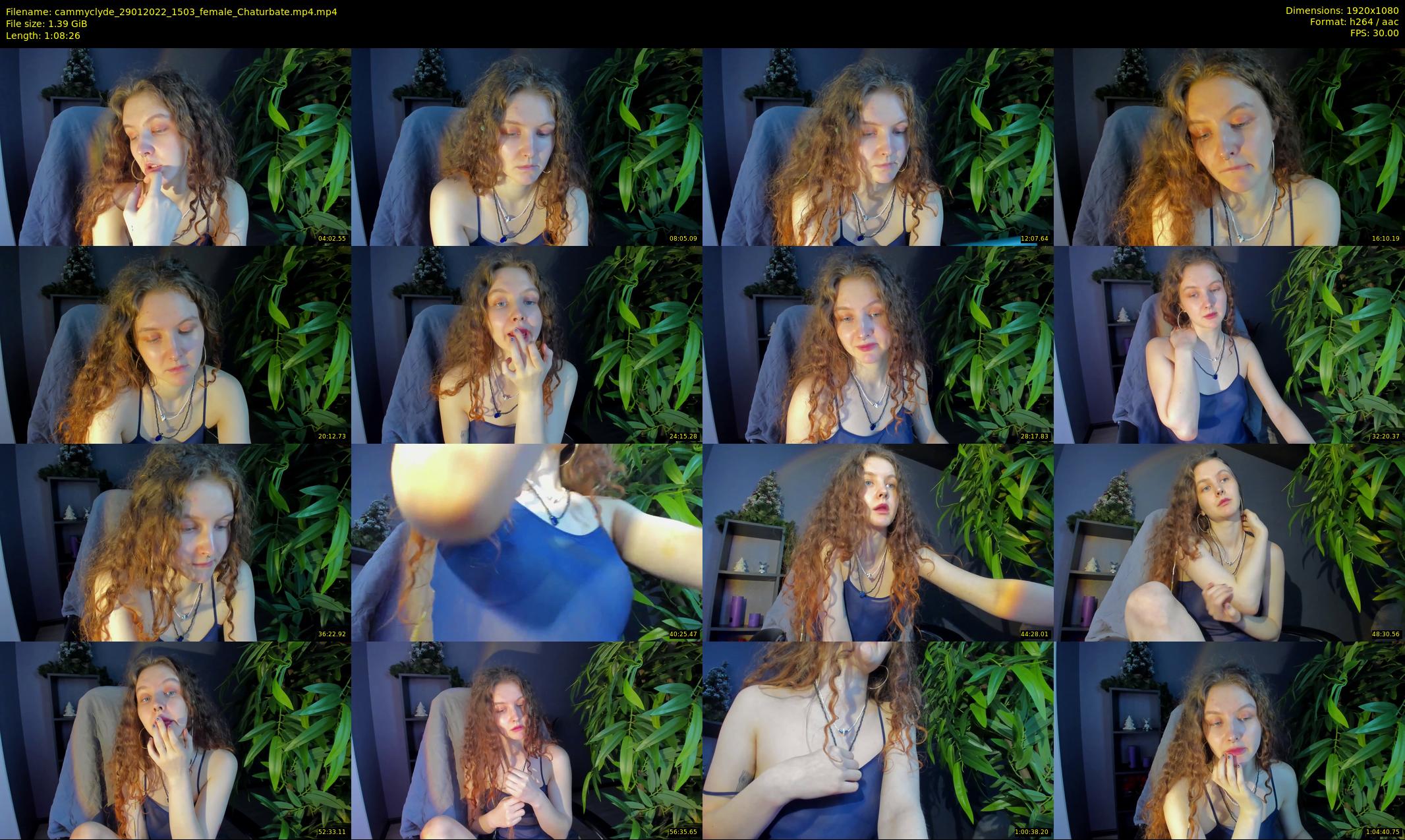 cammyclyde — 69 minute Chaturbate female cam show recording, 1080p, Jan 29, 2022