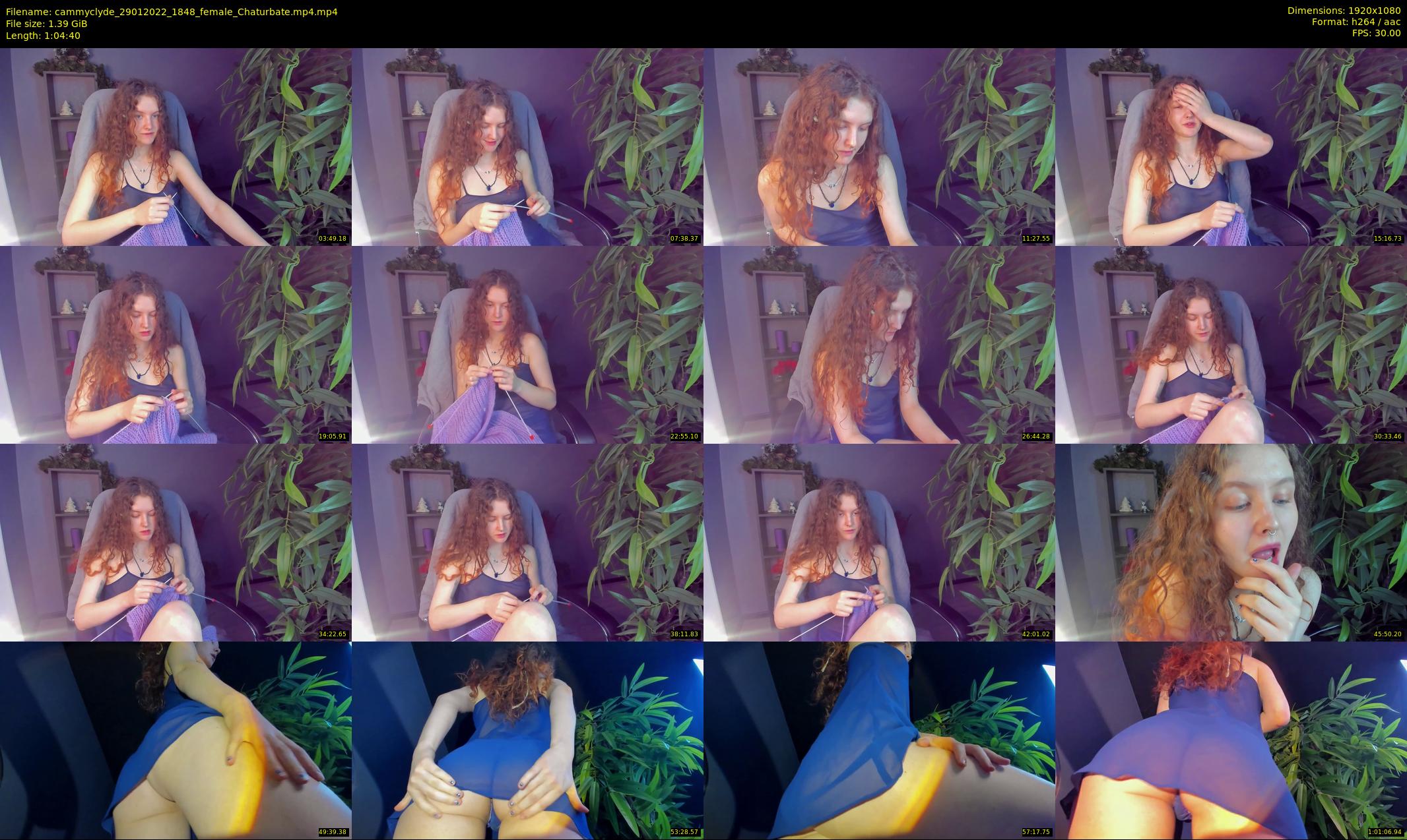 cammyclyde — 65 minute Chaturbate female cam show recording, 1080p, Jan 29, 2022