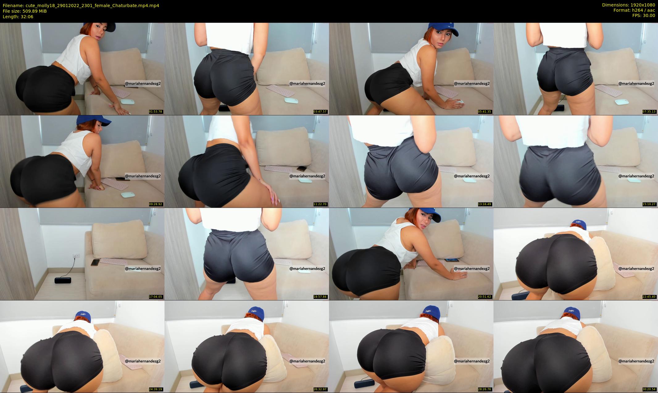 cute_molly18 — 33 minute Chaturbate female cam show recording, 1080p, Jan 29, 2022