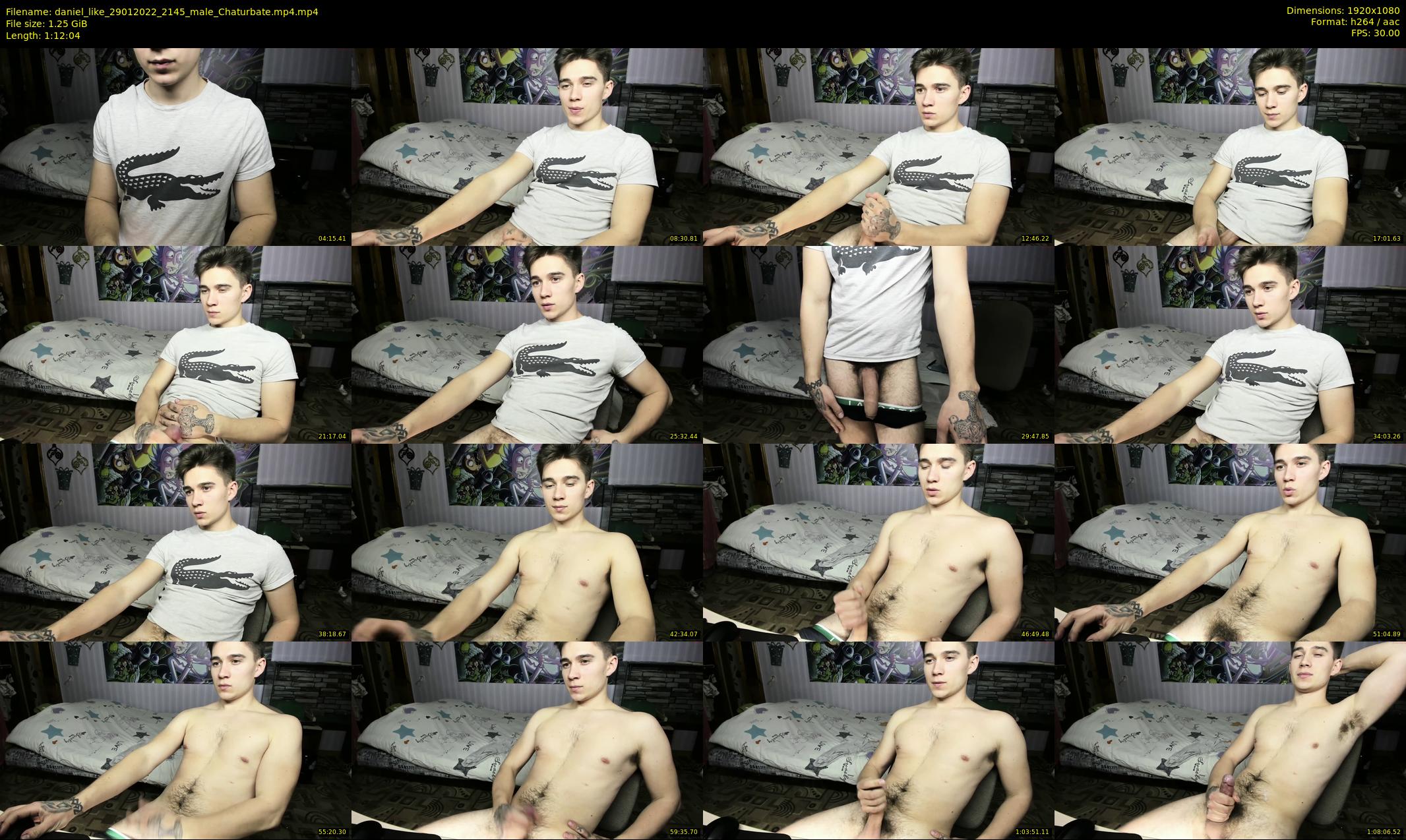 daniel_like — 73 minute Chaturbate male cam show recording, 1080p, Jan 29, 2022