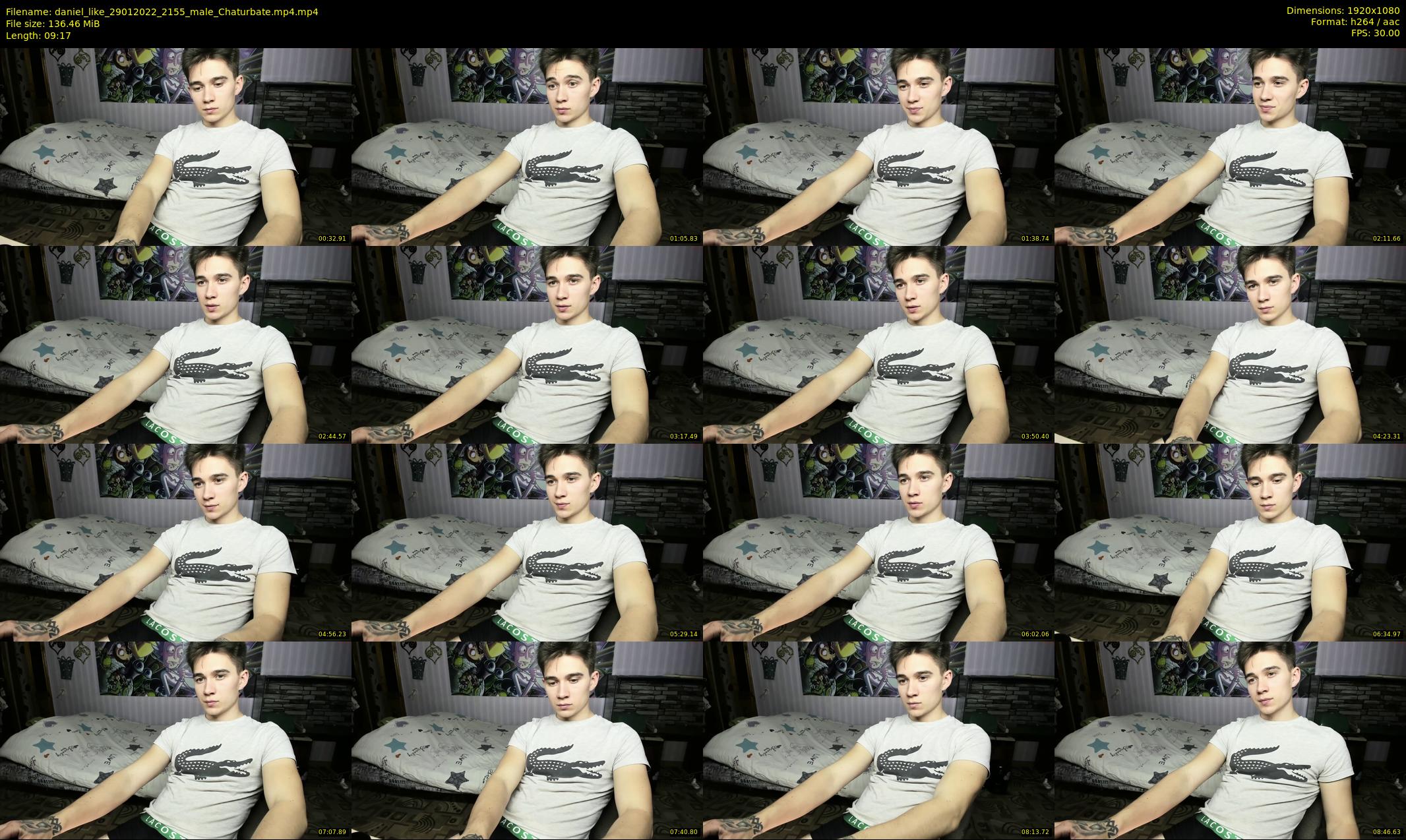 daniel_like — 10 minute Chaturbate male cam show recording, 1080p, Jan 29, 2022