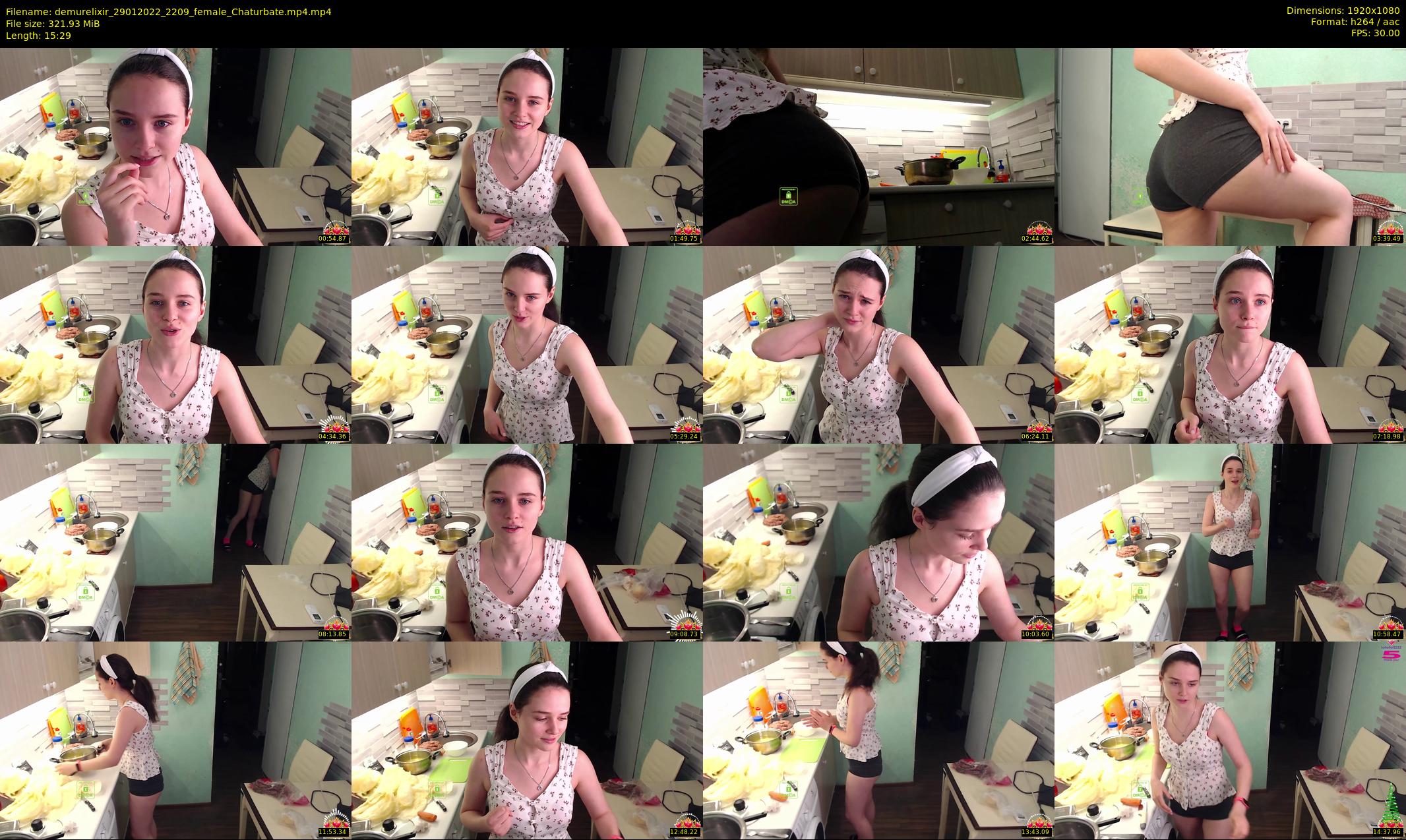 demurelixir — 16 minute Chaturbate female cam show recording, 1080p, Jan 29, 2022