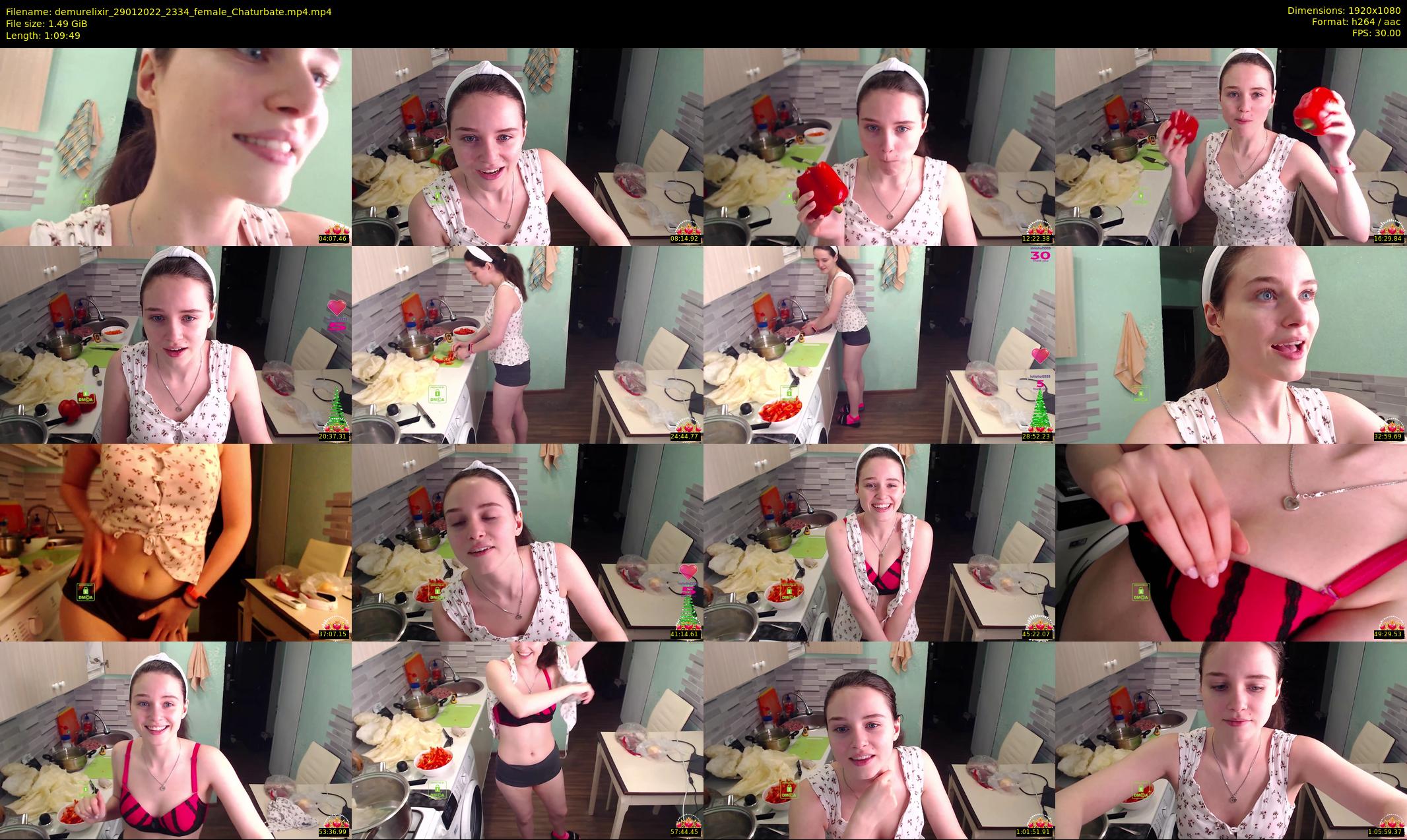 demurelixir — 70 minute Chaturbate female cam show recording, 1080p, Jan 29, 2022