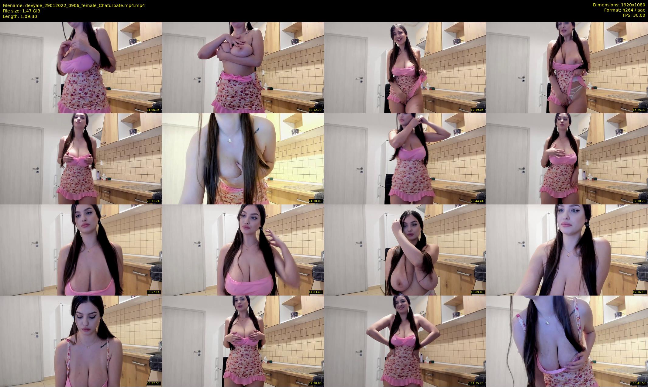 devyale — 70 minute Chaturbate female cam show recording, 1080p, Jan 29, 2022