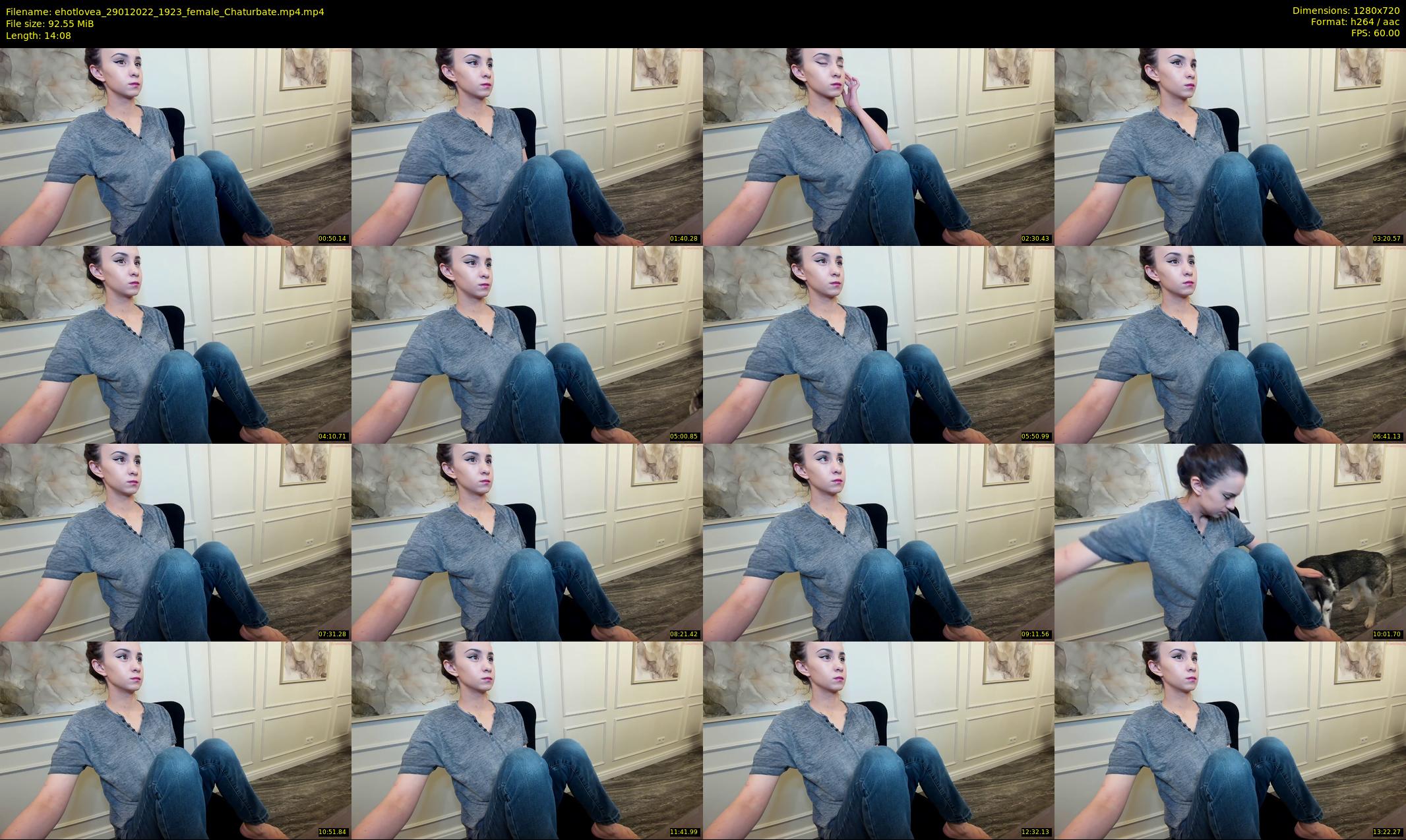 ehotlovea — 15 minute Chaturbate female cam show recording, 720p, Jan 29, 2022