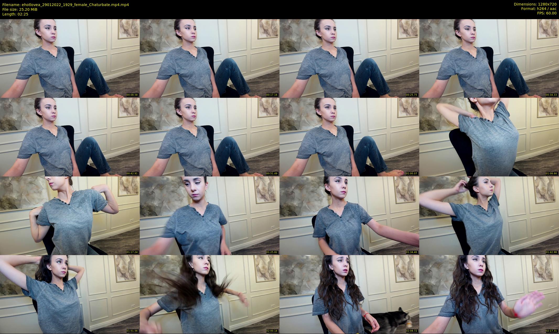 ehotlovea — 3 minute Chaturbate female cam show recording, 720p, Jan 29, 2022