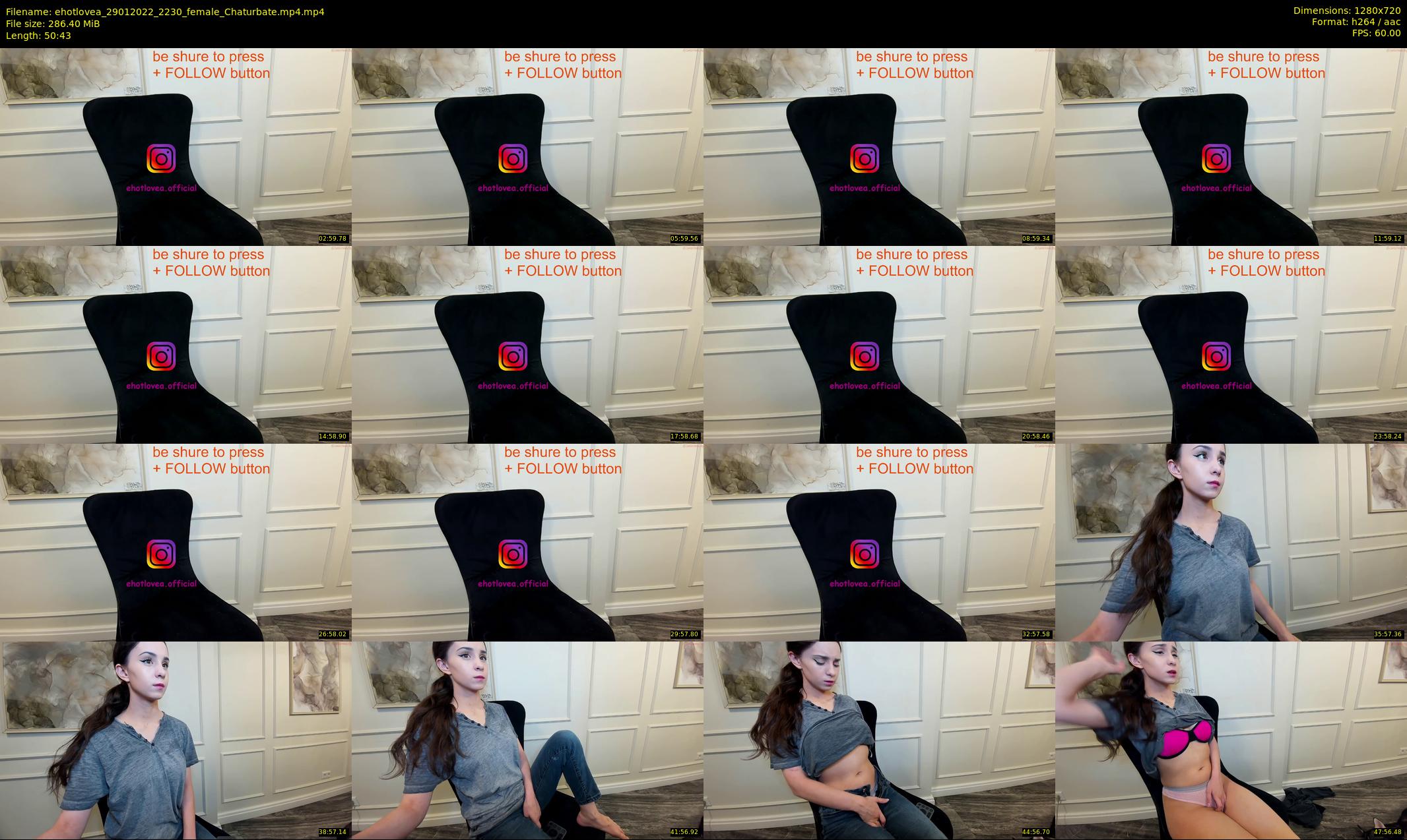 ehotlovea — 51 minute Chaturbate female cam show recording, 720p, Jan 29, 2022