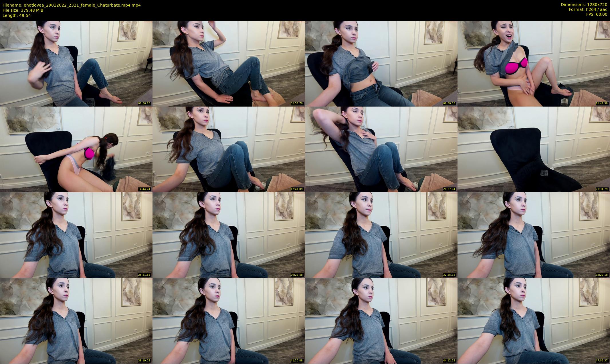 ehotlovea — 50 minute Chaturbate female cam show recording, 720p, Jan 29, 2022