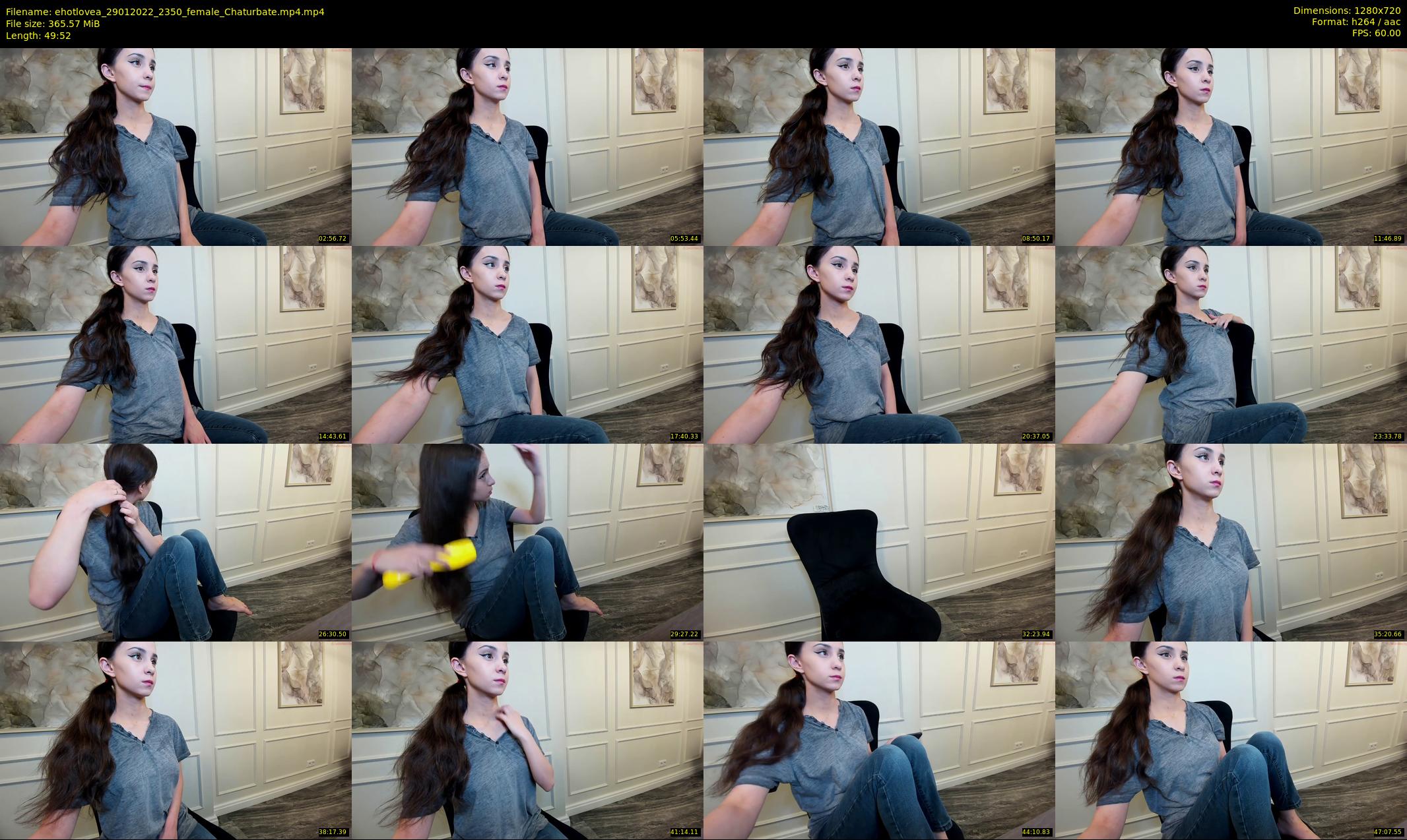 ehotlovea — 50 minute Chaturbate female cam show recording, 720p, Jan 29, 2022