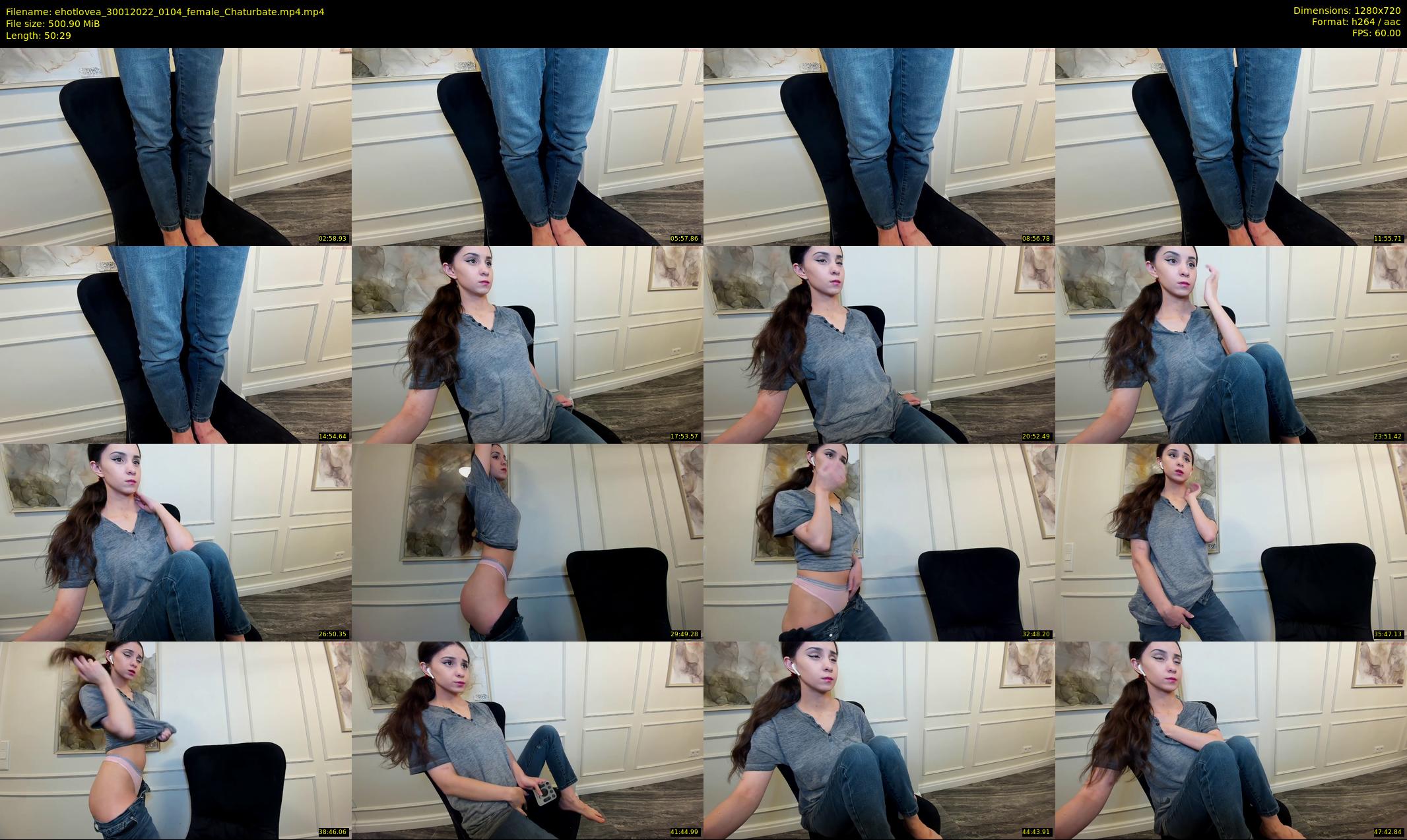 ehotlovea — 51 minute Chaturbate female cam show recording, 720p, Jan 30, 2022