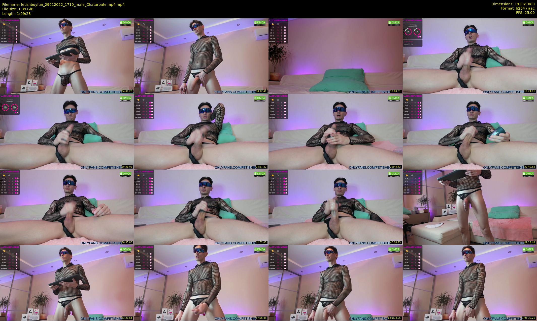 fetishboyfun — 70 minute Chaturbate male cam show recording, 1080p, Jan 29, 2022