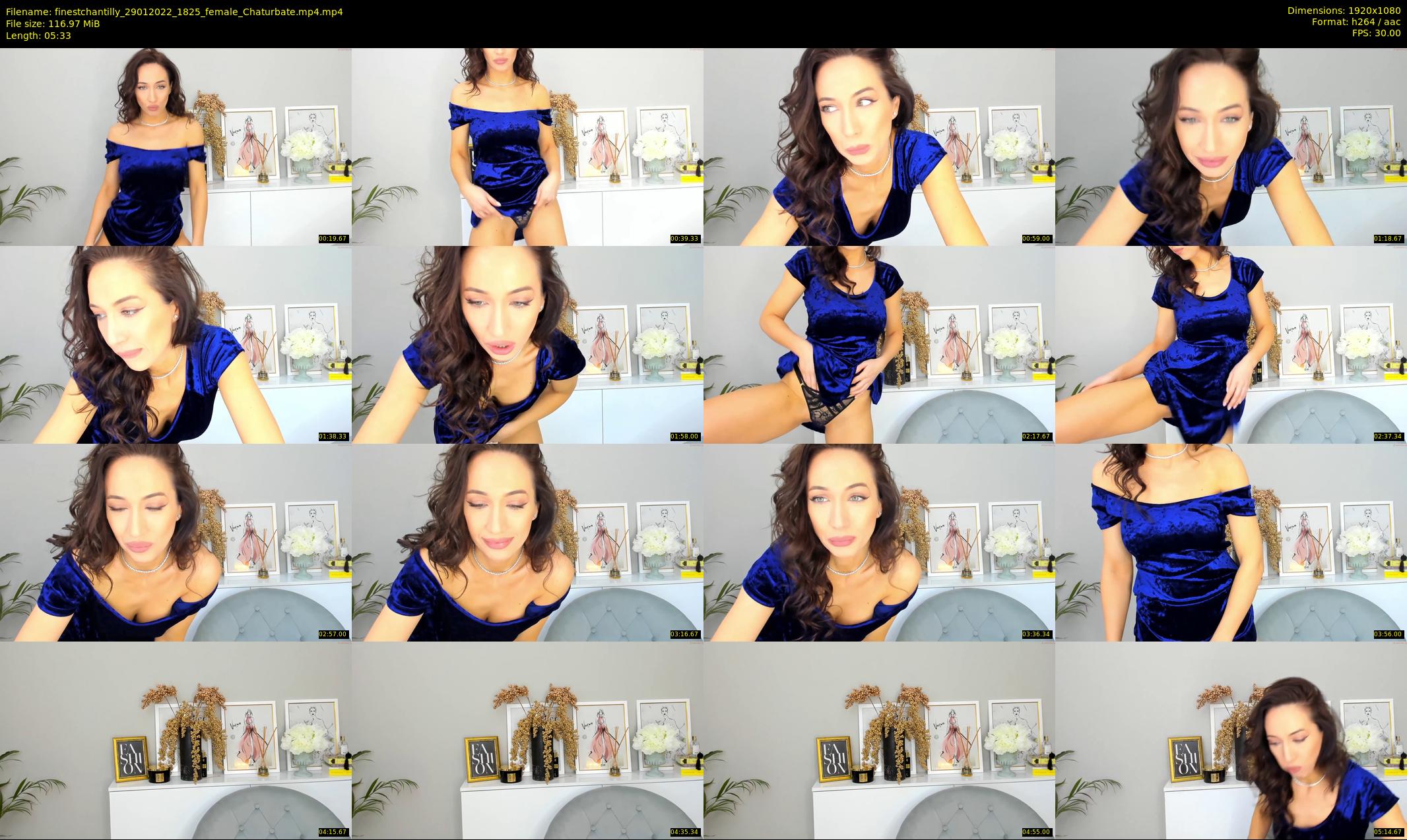 finestchantilly — 6 minute Chaturbate female cam show recording, 1080p, Jan 29, 2022