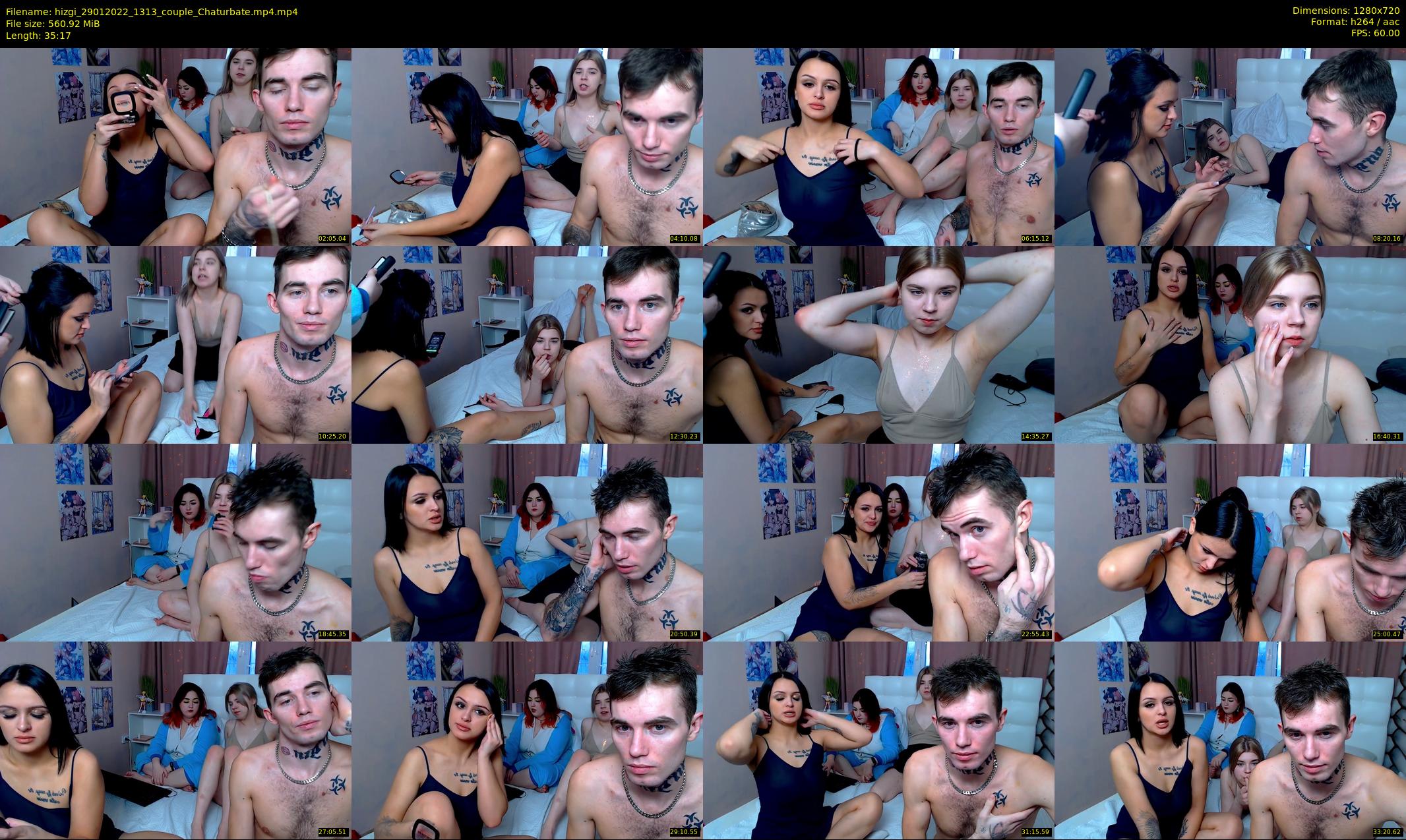 hizgi — 36 minute Chaturbate couple cam show recording, 720p, Jan 29, 2022