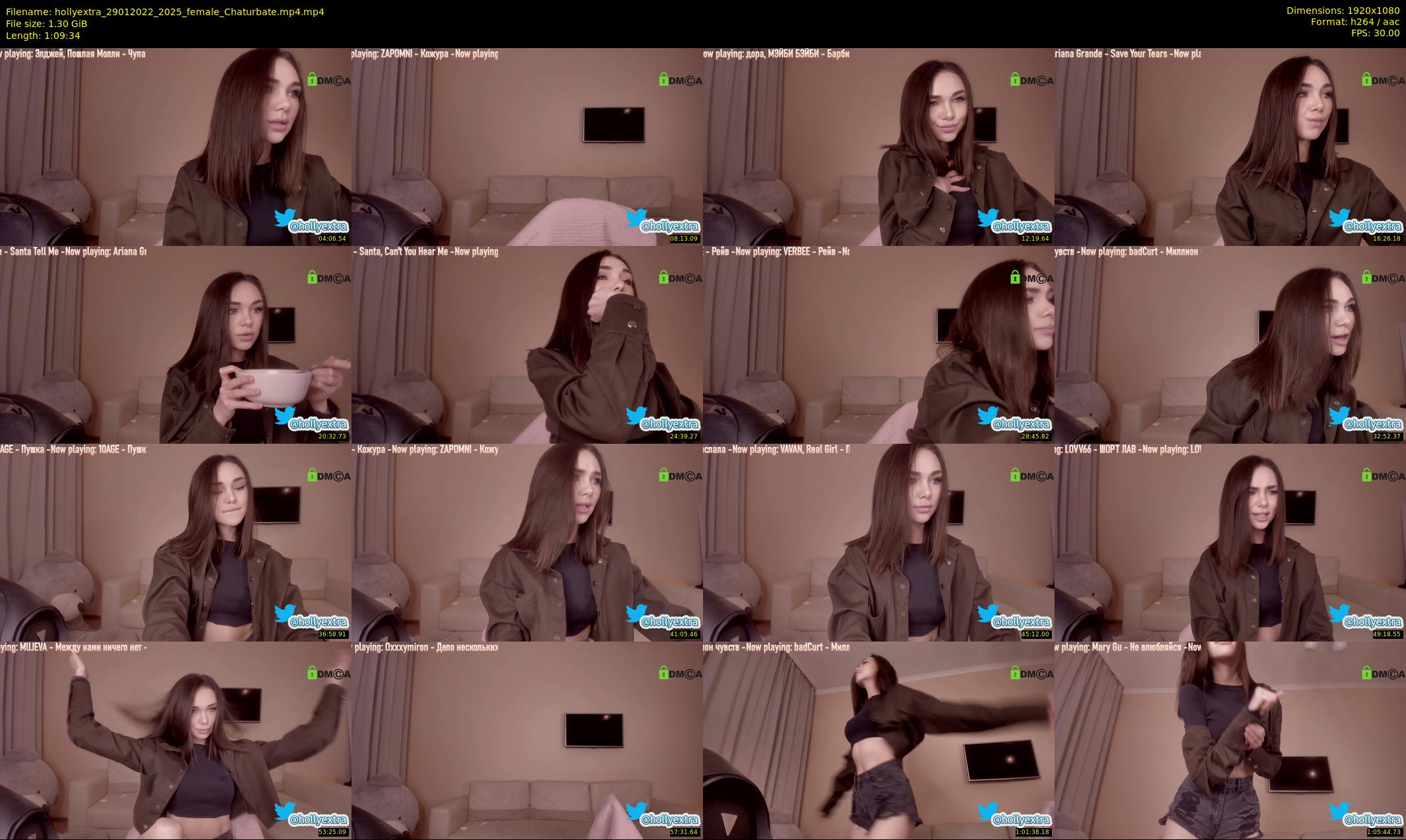 hollyextra — 70 minute Chaturbate female cam show recording, 1080p, Jan 29, 2022