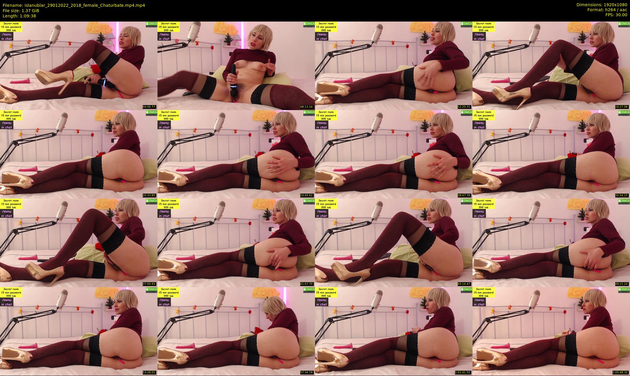islanublar — 70 minute Chaturbate female cam show recording, 1080p, Jan 29, 2022