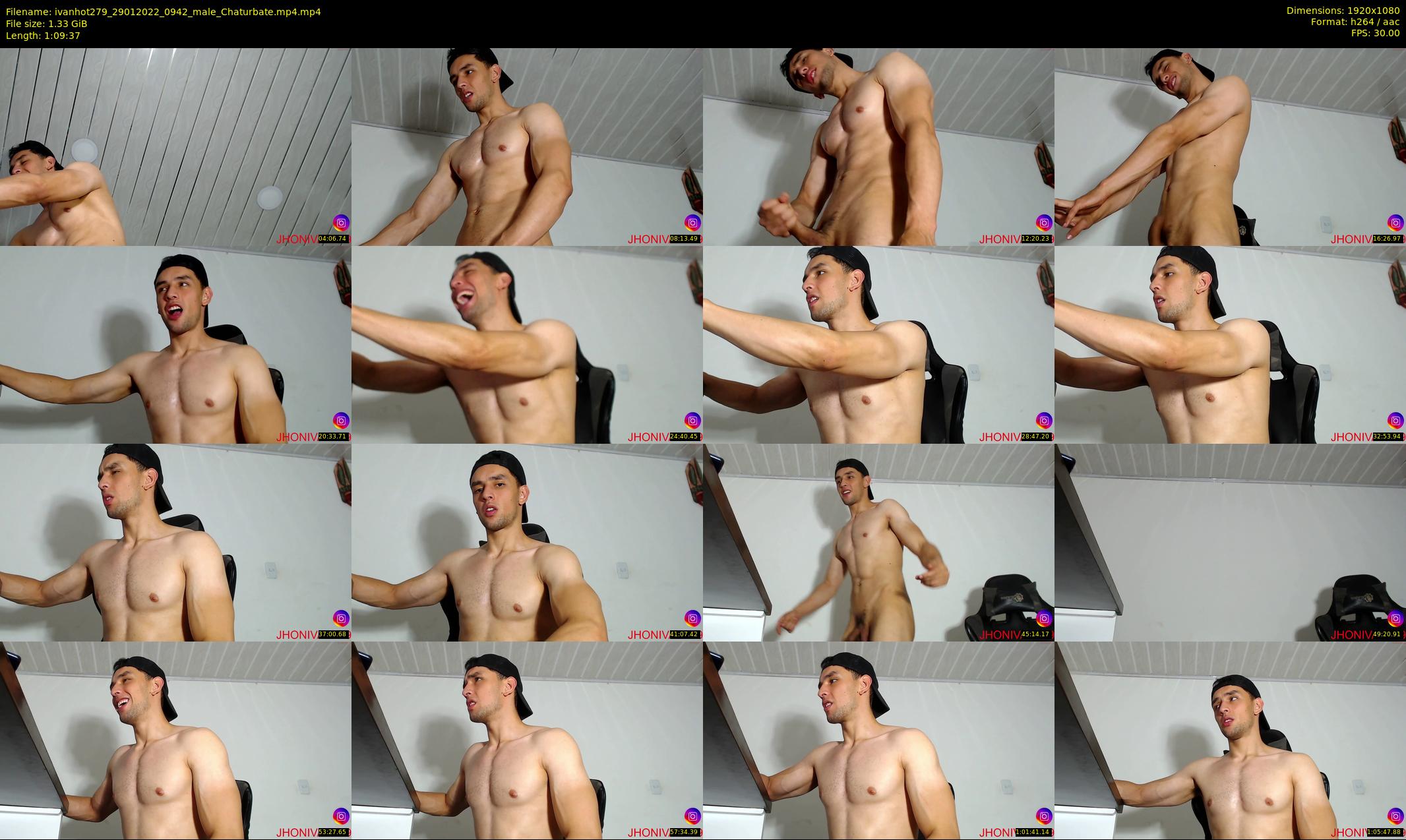 ivanhot279 — 70 minute Chaturbate male cam show recording, 1080p, Jan 29, 2022