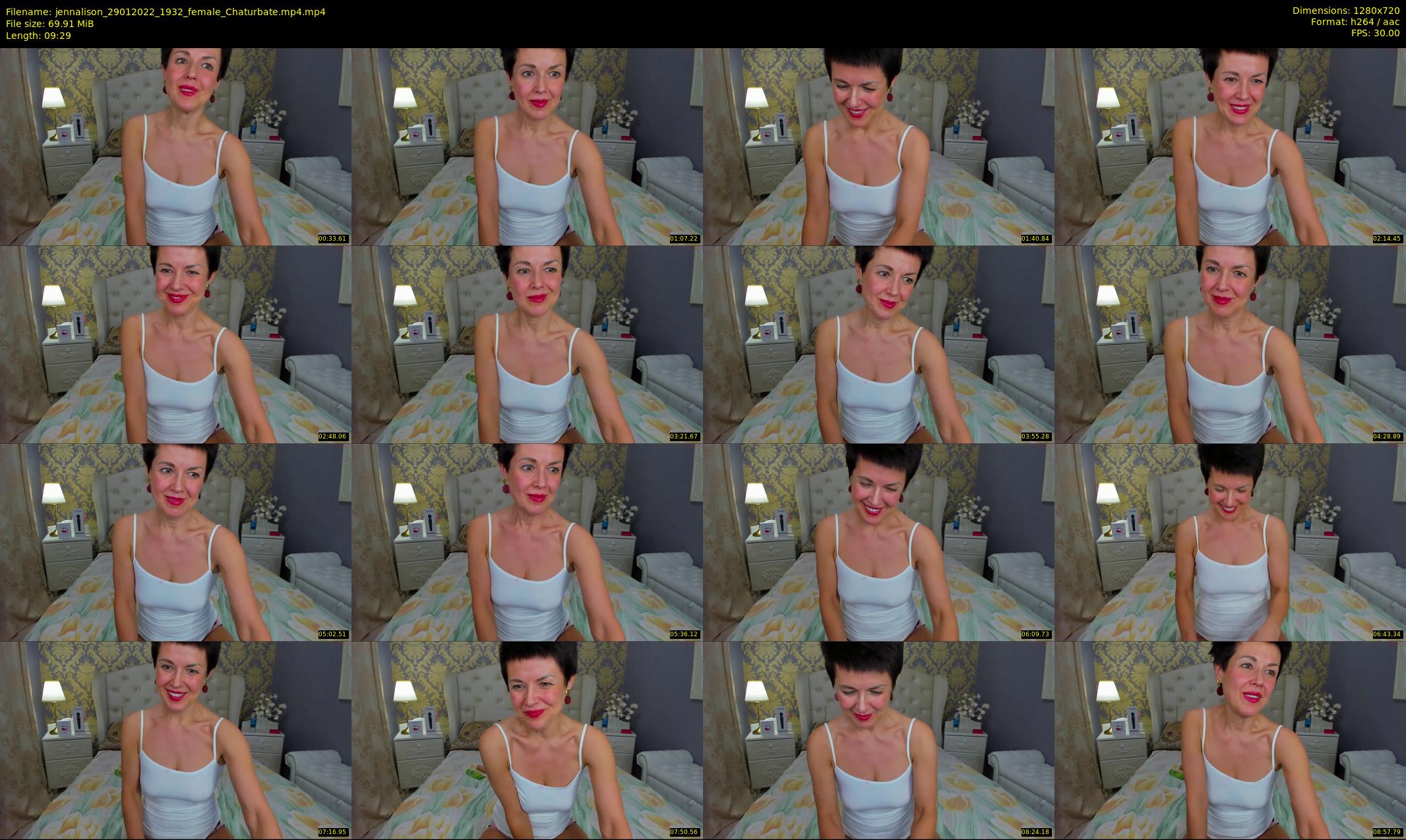jennalison — 10 minute Chaturbate female cam show recording, 720p, Jan 29, 2022