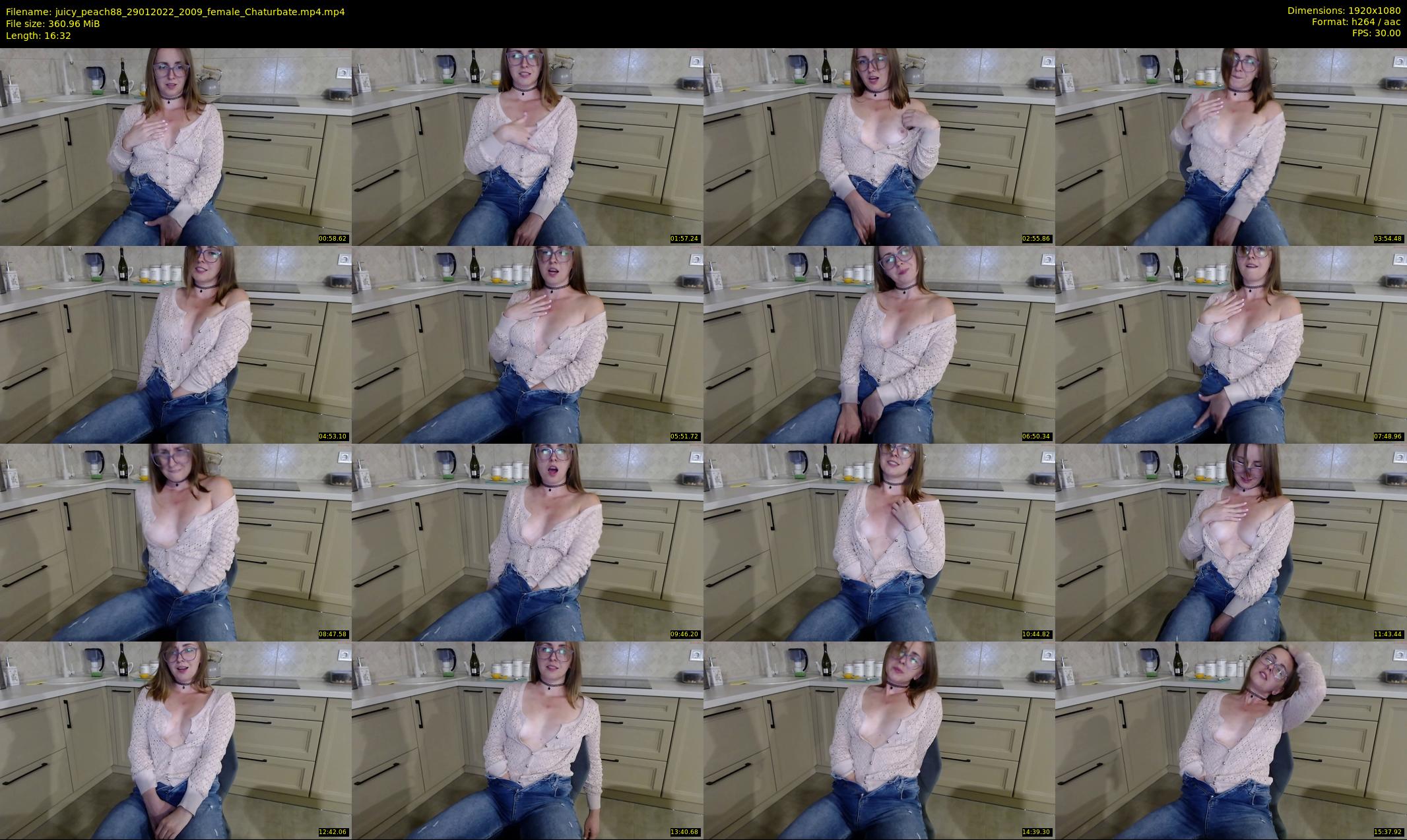 juicy_peach88 — 17 minute Chaturbate female cam show recording, 1080p, Jan 29, 2022